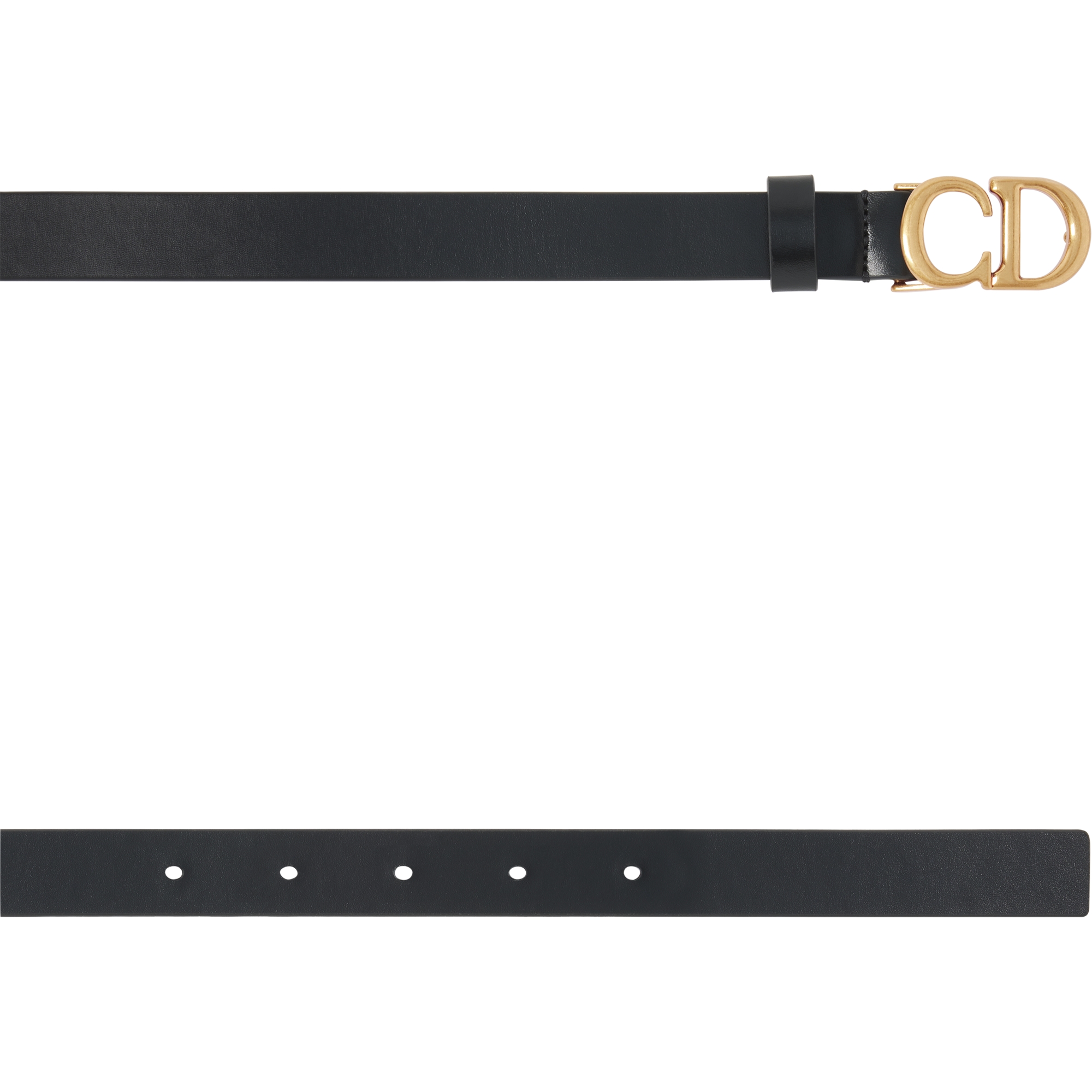 Saddle Belt Black Ultrasoft Calfskin, 20 MM E06