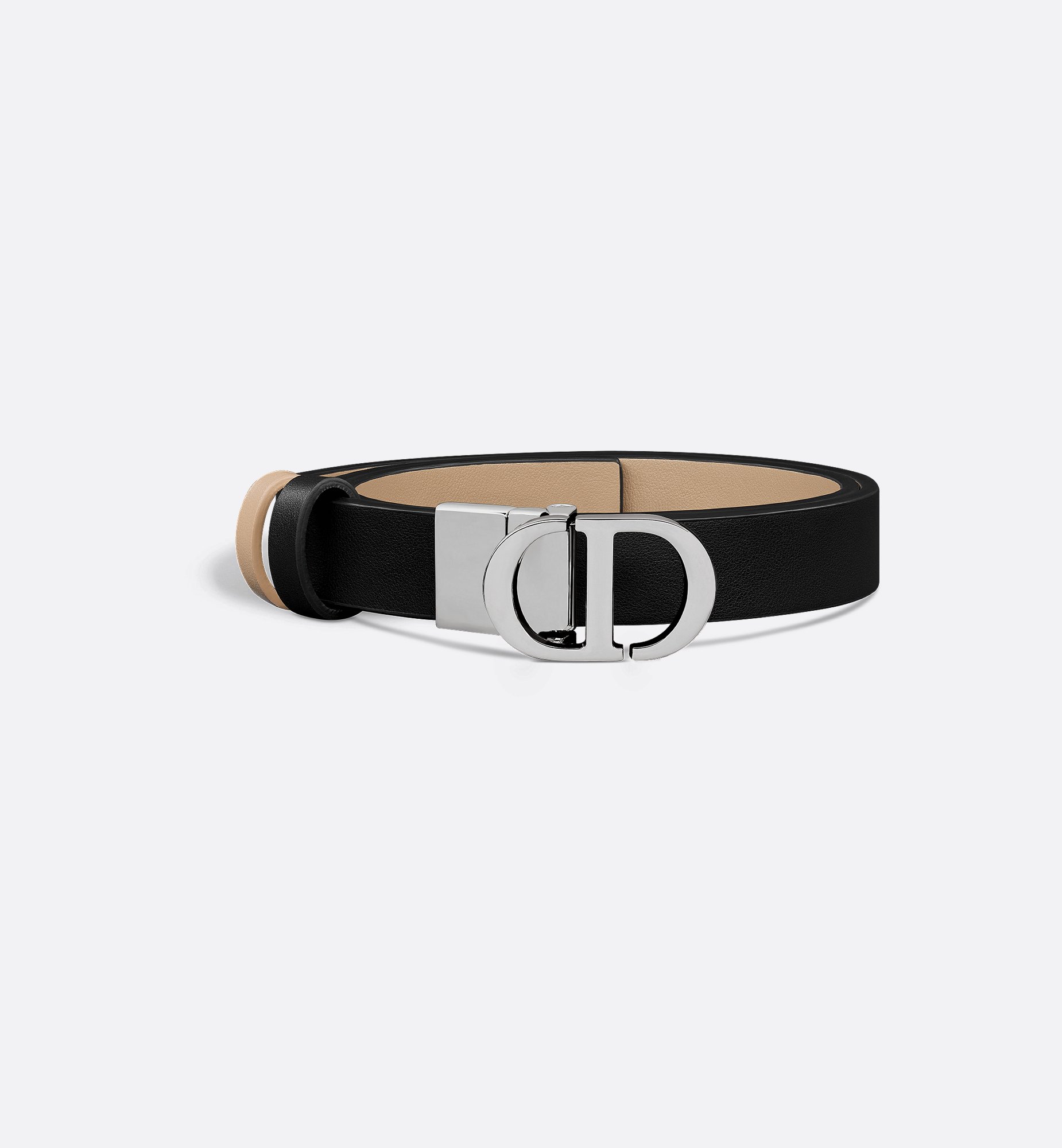 Dior ディオール ベルト リバーシブル モンテーニュ 30 #75 黒 Dior ディオール ベルト リバーシブル モンテーニュ 30 #75 黒