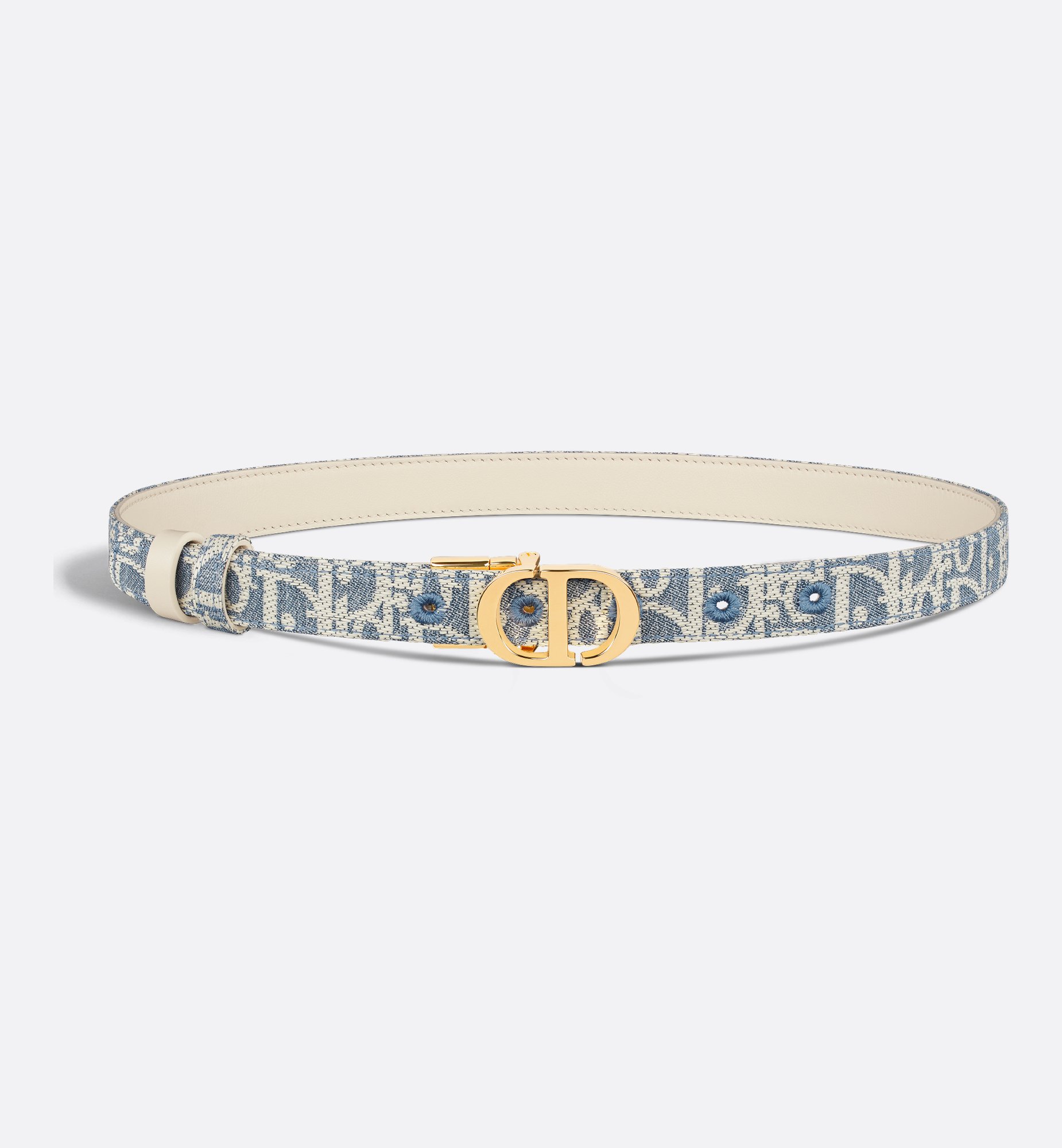 30 Montaigne Reversible Belt Natural Smooth Calfskin and 30 Montaigne Reversible Belt Natural Smooth Calfskin and