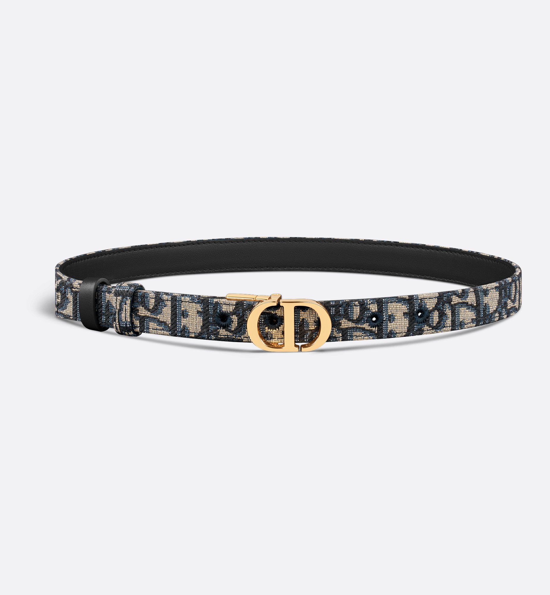 DIOR | 30 Montaigne リバーシブルベルト 20mm スムースカーフ DIOR | 30 Montaigne リバーシブルベルト 20mm スムースカーフ