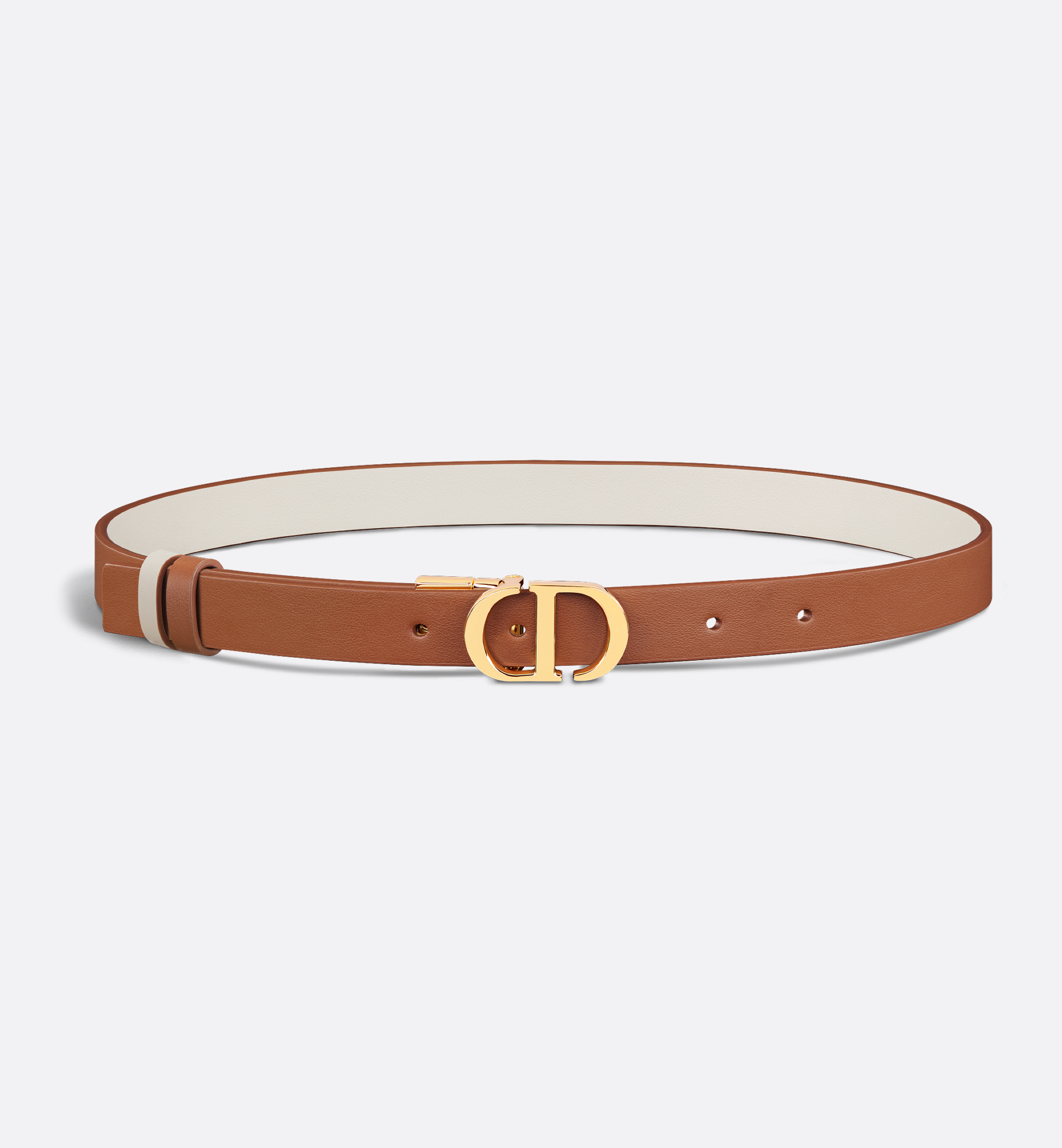 DIOR | 30 Montaigne リバーシブルベルト 20mm スムースカーフスキン DIOR | 30 Montaigne リバーシブルベルト 20mm スムースカーフスキン