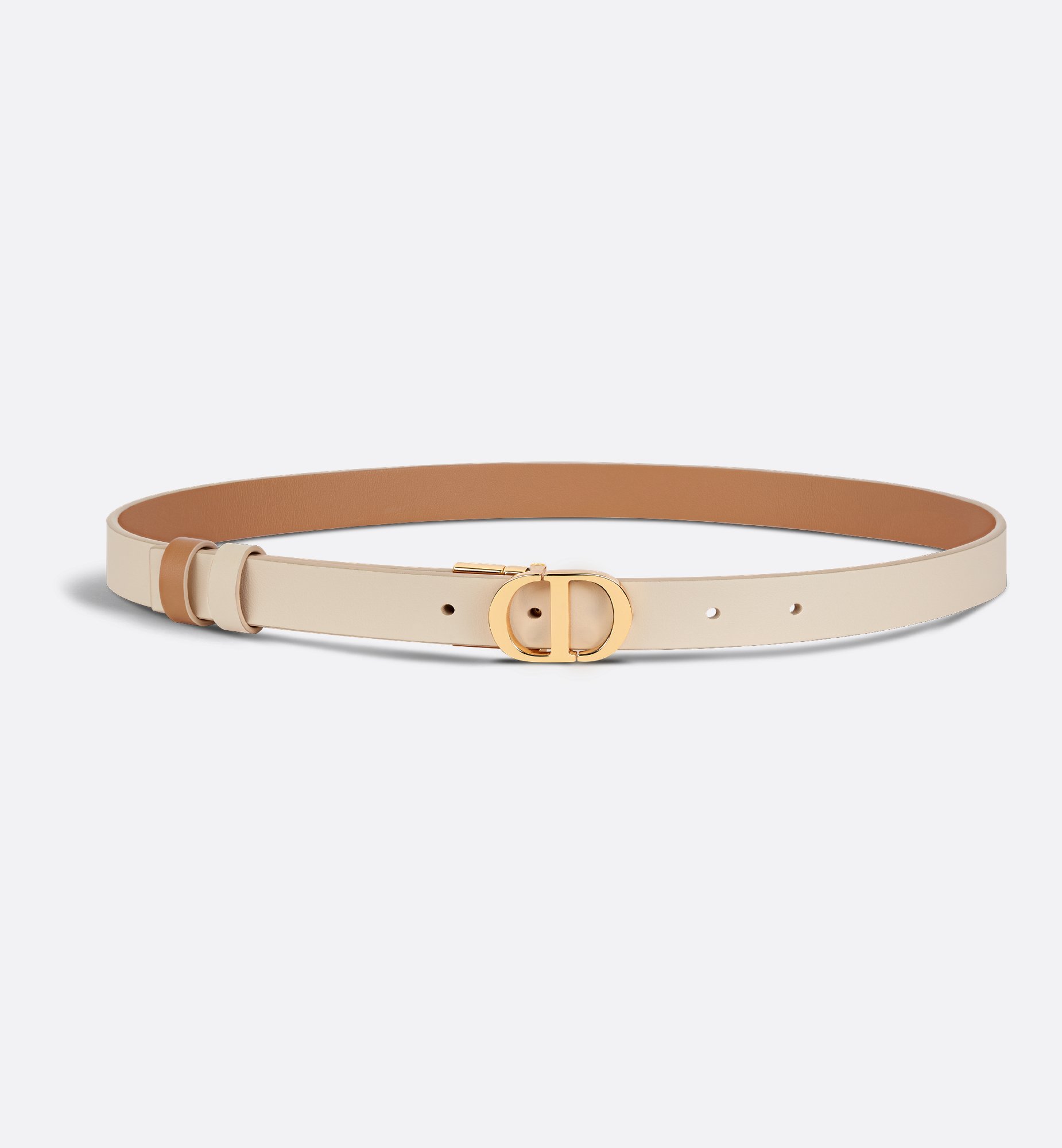 DIOR | 30 Montaigne リバーシブルベルト 20mm スムースカーフスキン DIOR | 30 Montaigne リバーシブルベルト 20mm スムースカーフスキン