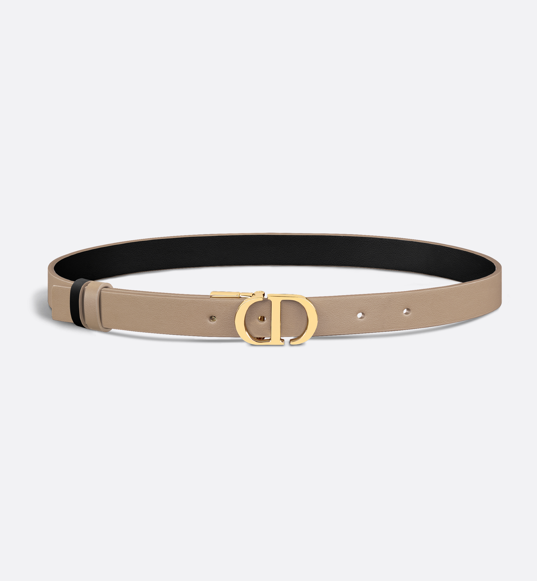 DIOR | 30 Montaigne リバーシブルベルト 20mm スムースカーフスキン DIOR | 30 Montaigne リバーシブルベルト 20mm スムースカーフスキン