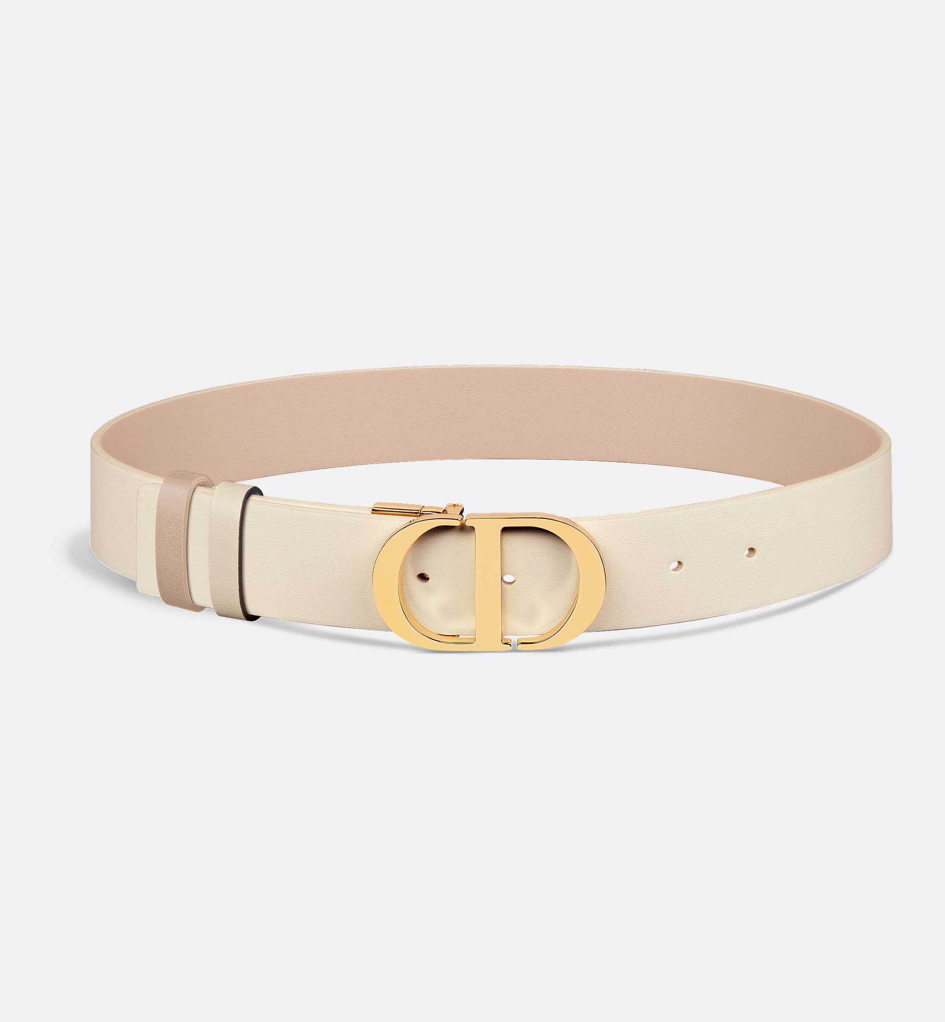 DIOR | 30 Montaigne リバーシブルベルト 35mm スムースカーフスキン DIOR | 30 Montaigne リバーシブルベルト 35mm スムースカーフスキン