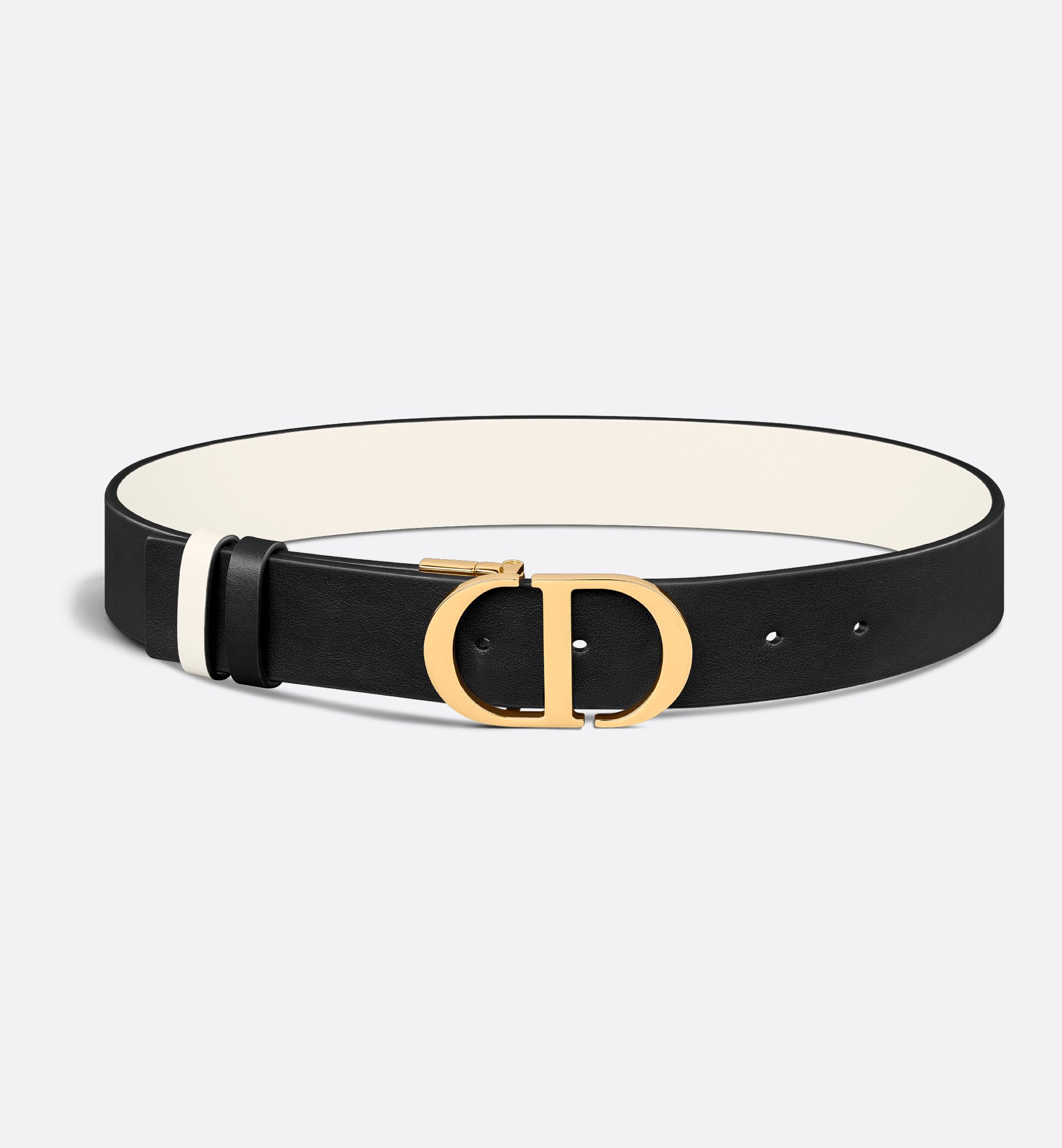 DIOR | 30 Montaigne リバーシブルベルト 35mm スムースカーフスキン DIOR | 30 Montaigne リバーシブルベルト 35mm スムースカーフスキン