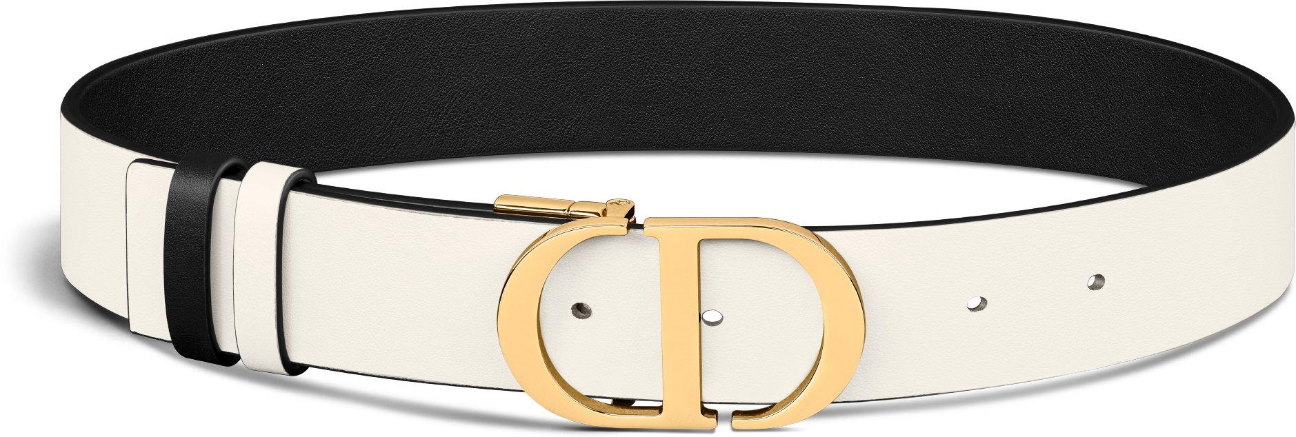 30 Montaigne Reversible Belt Unfolded view