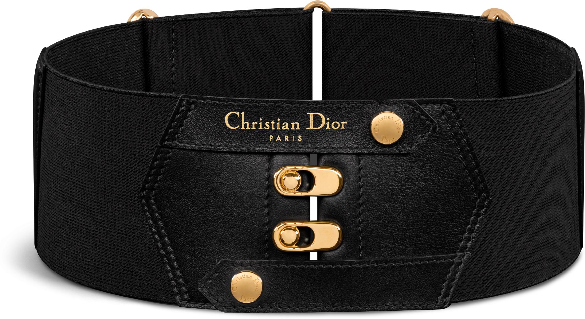 Dior Chase belt Front view