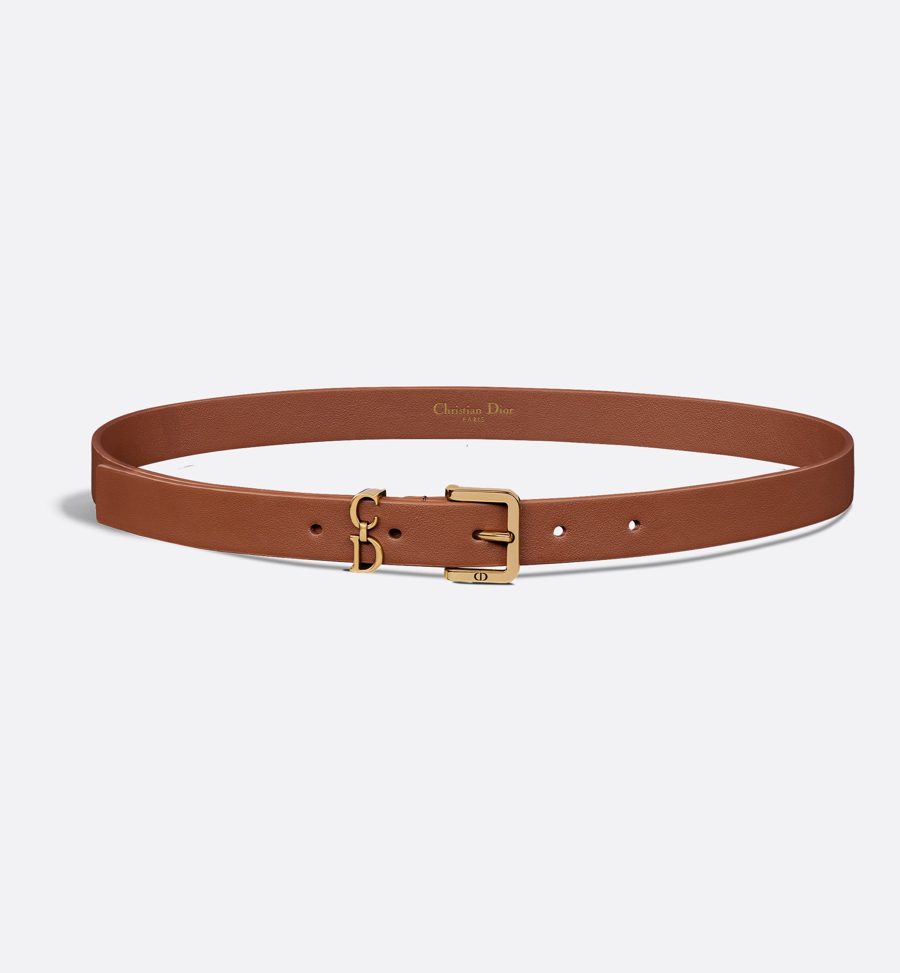 Saddle Loop Belt Black Smooth Calfskin, 20 MM | DIOR Saddle Loop Belt Black Smooth Calfskin, 20 MM | DIOR