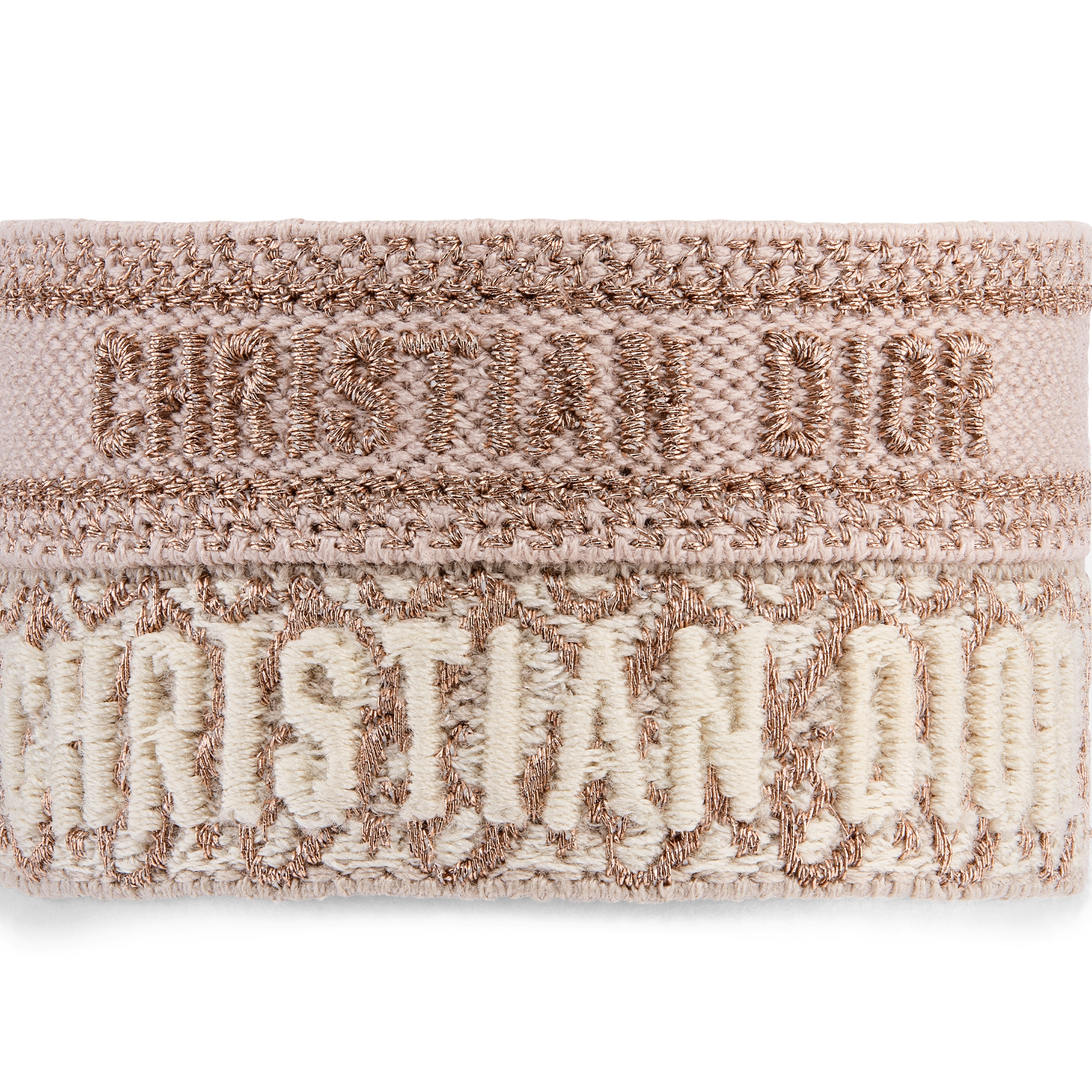Set di bracciali Christian Dior Cotone Dior Oblique color Rose des Vents E09