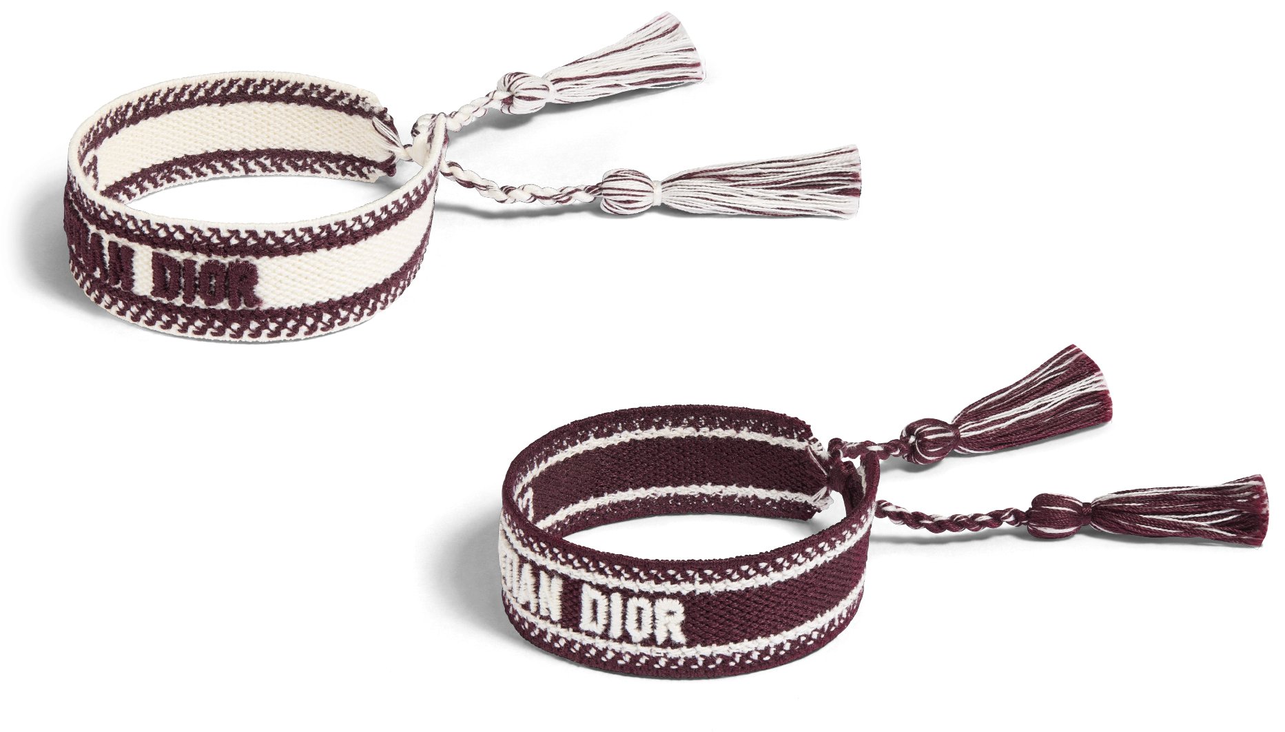 Christian Dior Bracelet Set Three quarter closed view