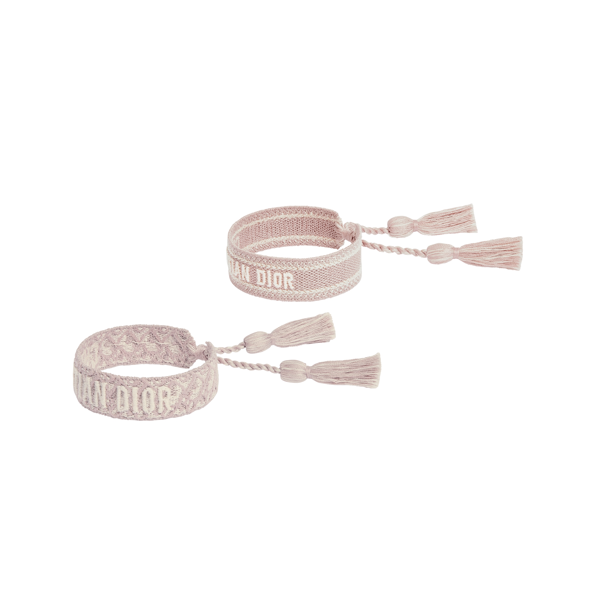 Christian Dior Bracelet Set Rose des Vents Dior Oblique Cotton E03