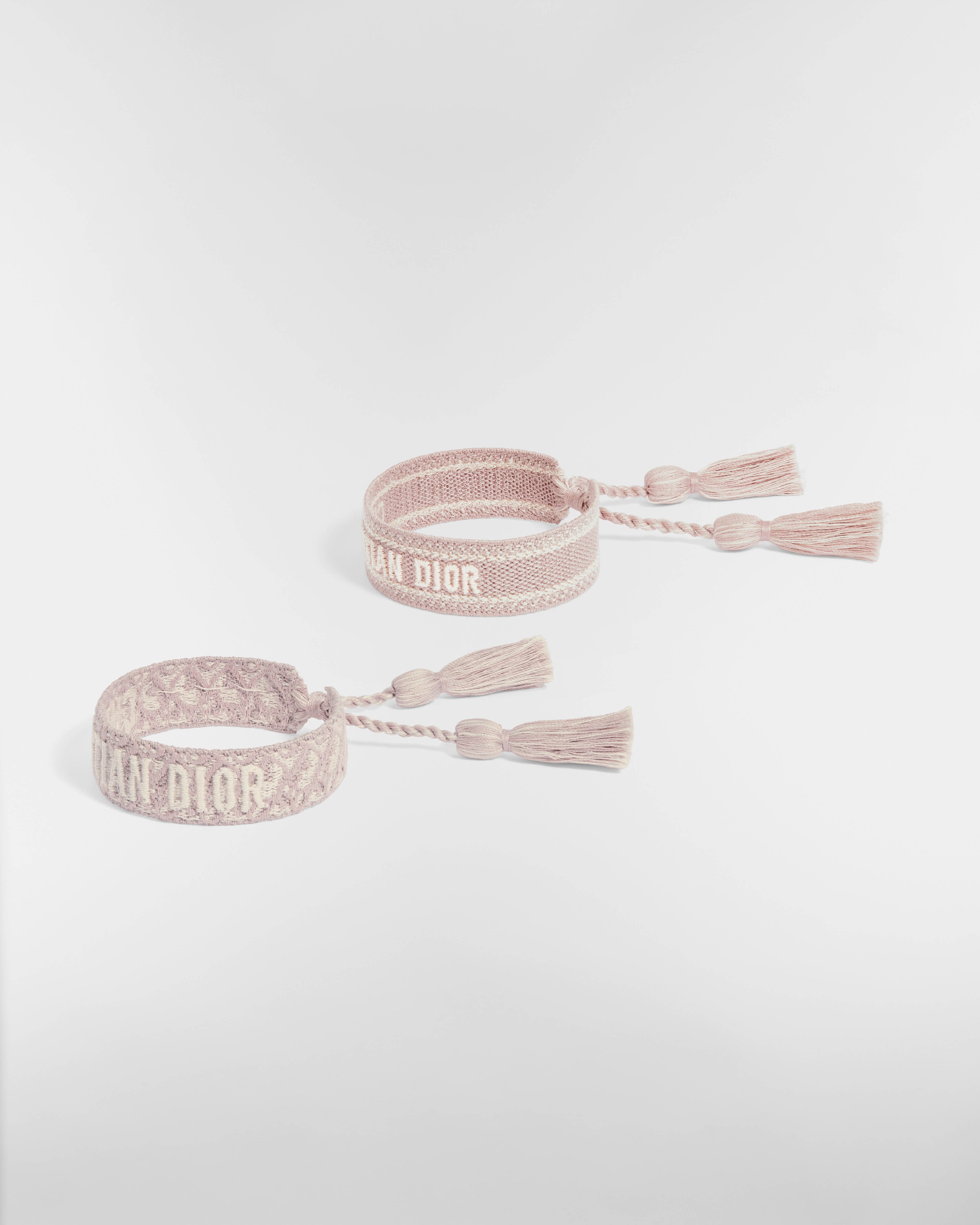 Christian Dior Armbandset Dior Oblique Baumwolle in Rose des Vents E03