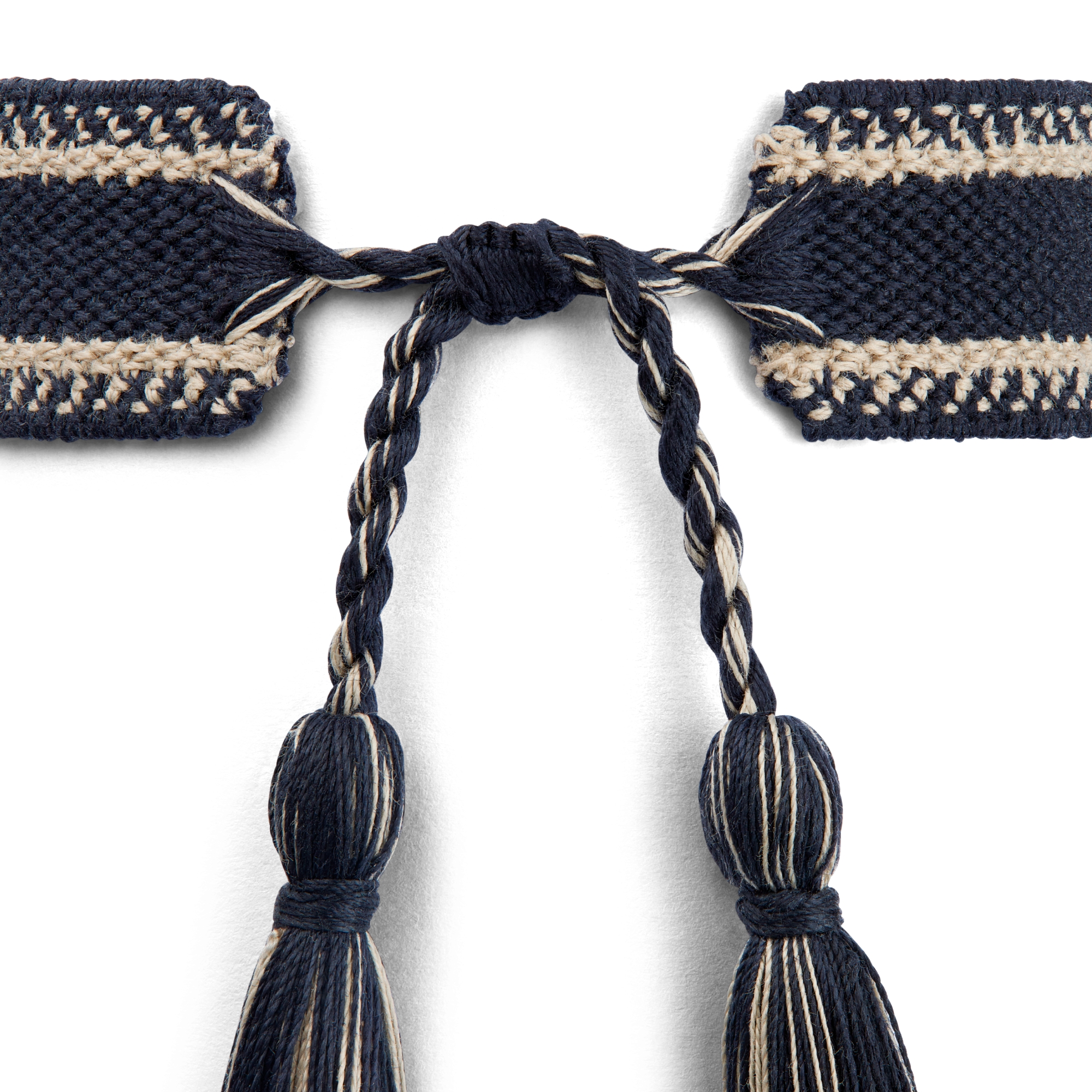 Dior ネイビー デニム ブレスレット Dior ネイビー デニム ブレスレット