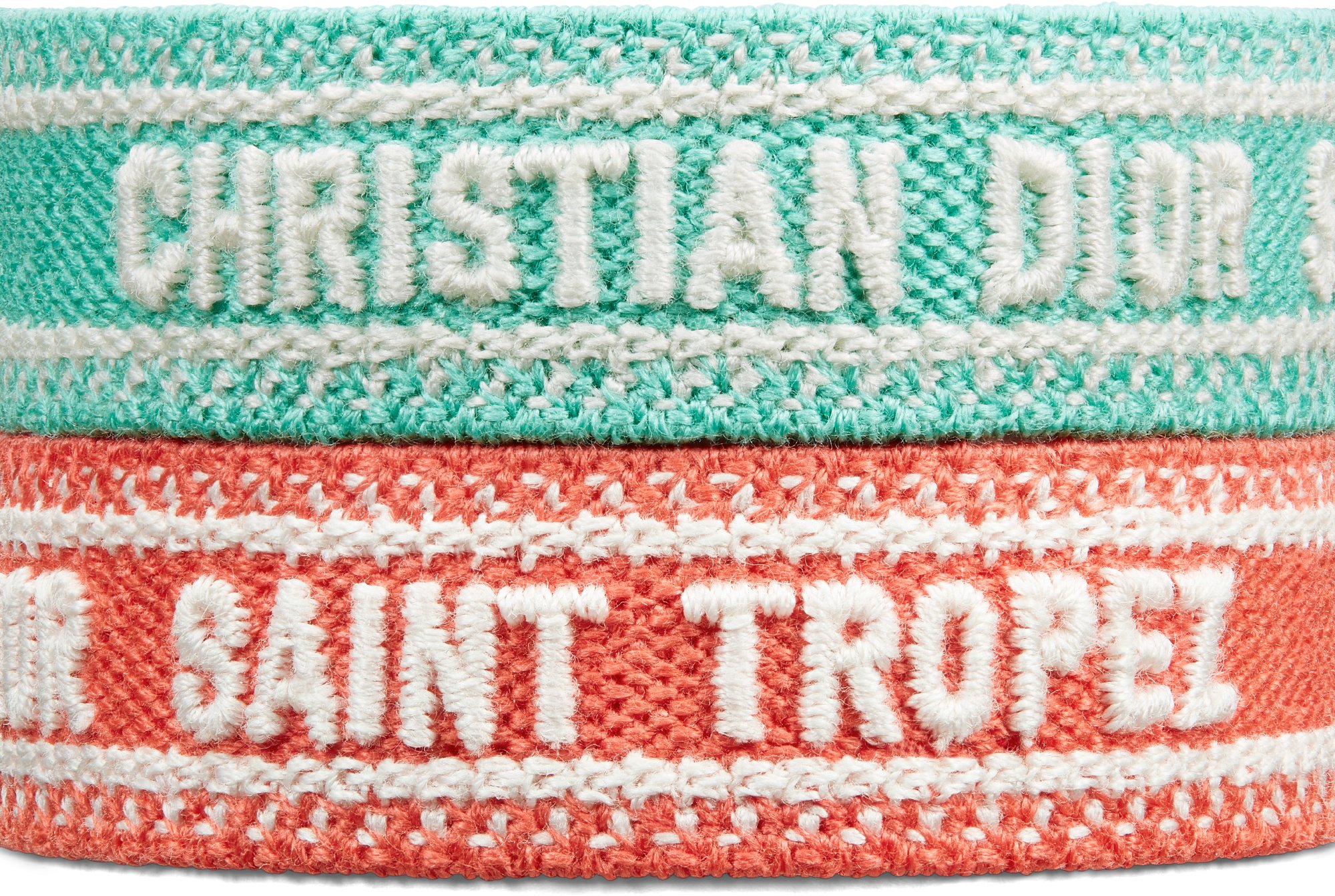 Dioriviera Christian Dior SaintTropez Bracelet Set Aquamarina and