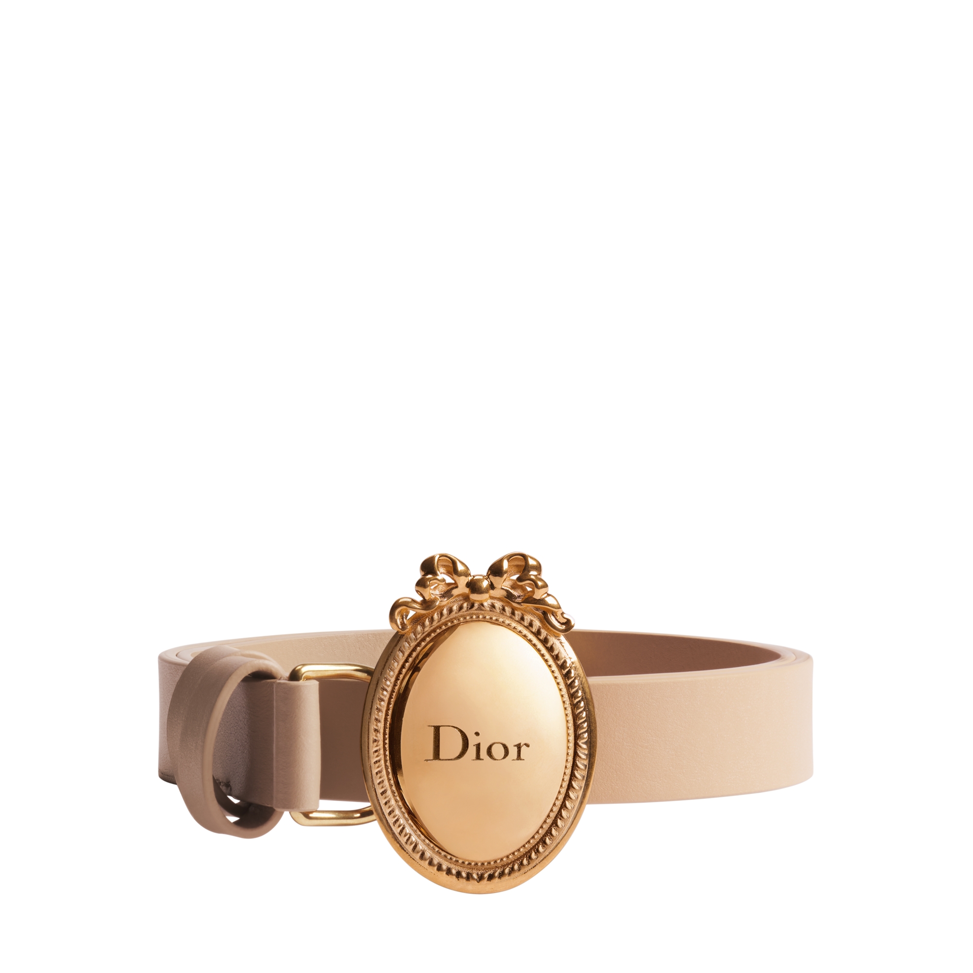 Dior Médaillon Belt Glove Smooth Calfskin, 20 MM E01