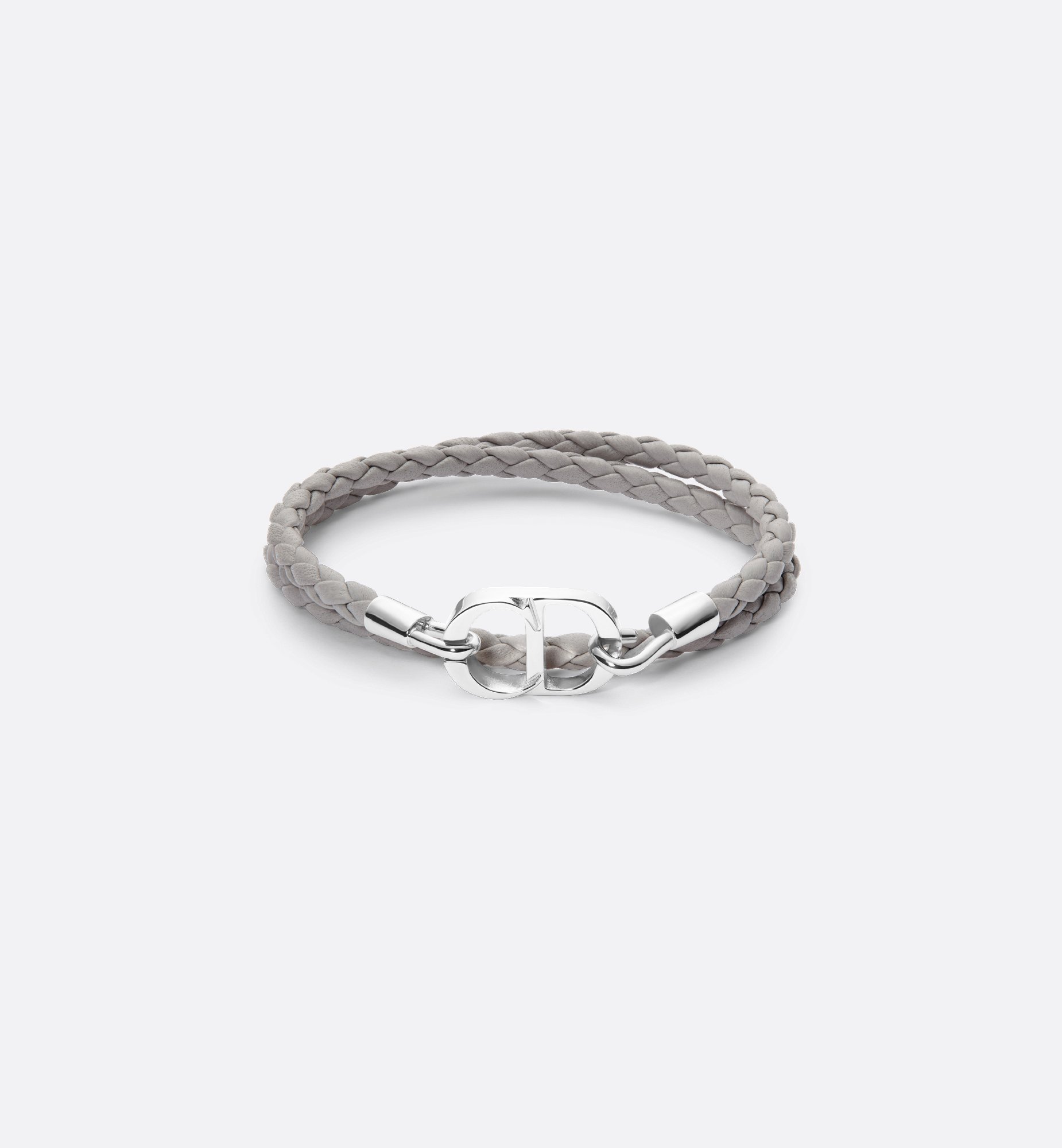 DIOR | CD Icon ブレイドレザー ダブルブレスレット ラムスキン DIOR | CD Icon ブレイドレザー ダブルブレスレット ラムスキン