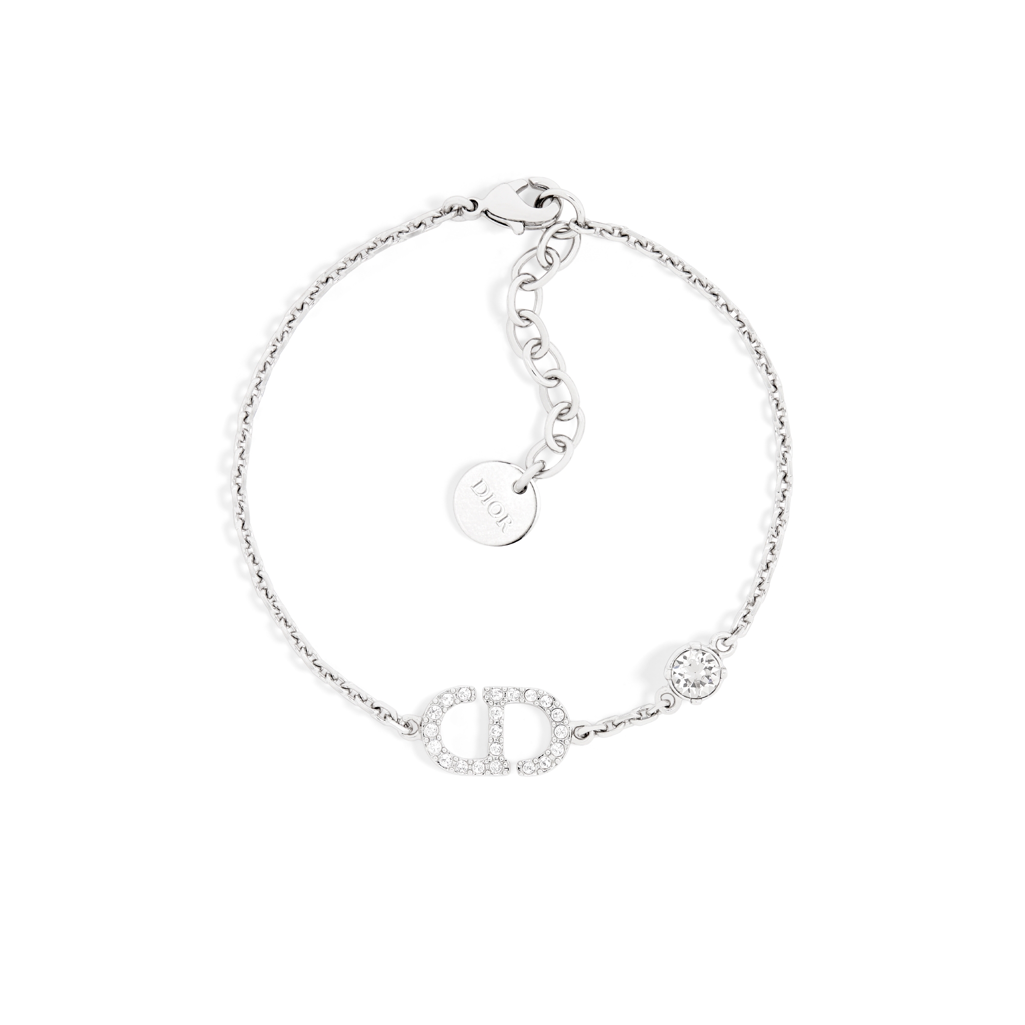 DIOR | Petit CD ブレスレット メタル & クリスタル