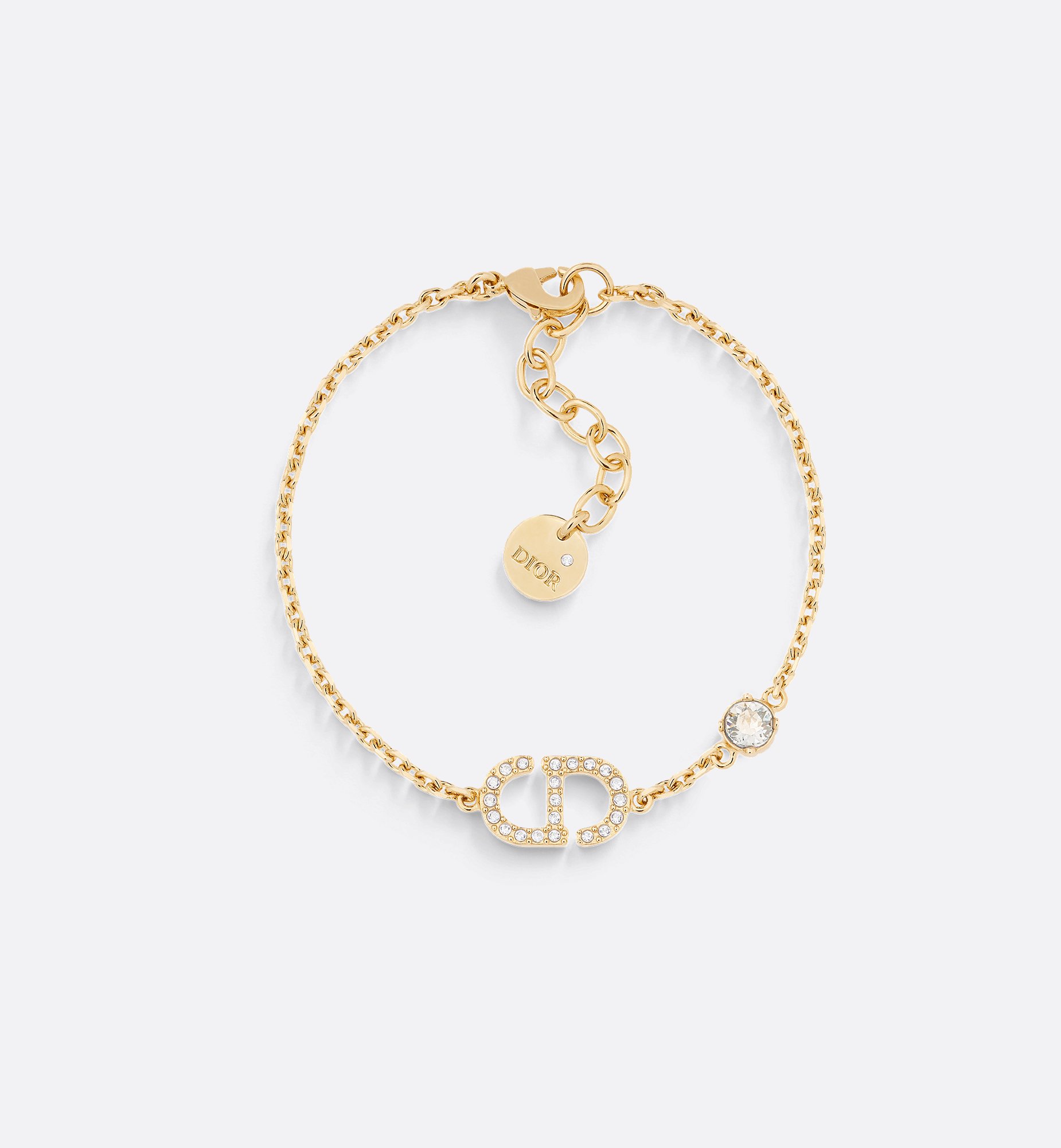 DIOR | Petit CD ネックレス メタル & クリスタル DIOR | Petit CD ネックレス メタル & クリスタル