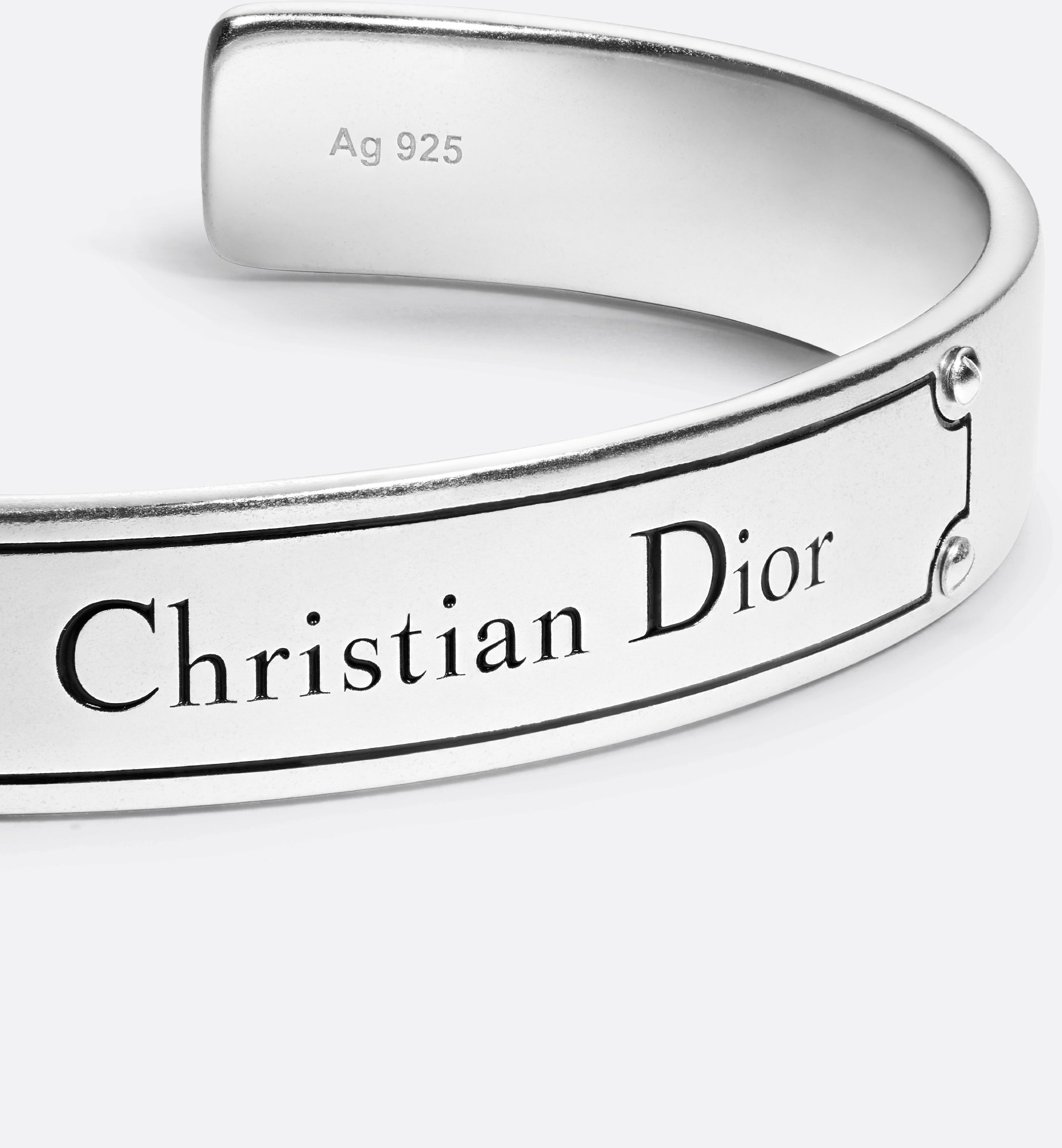 希少 Christian Dior バングル 編み込み Silver925 - アクセサリー 希少 Christian Dior バングル 編み込み Silver925 - アクセサリー