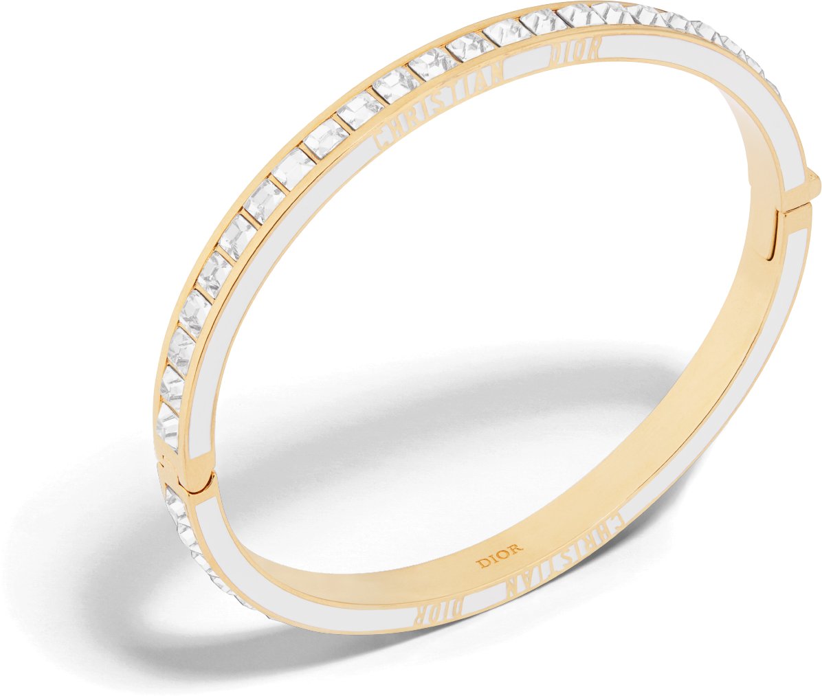 Dior gold bangle discount