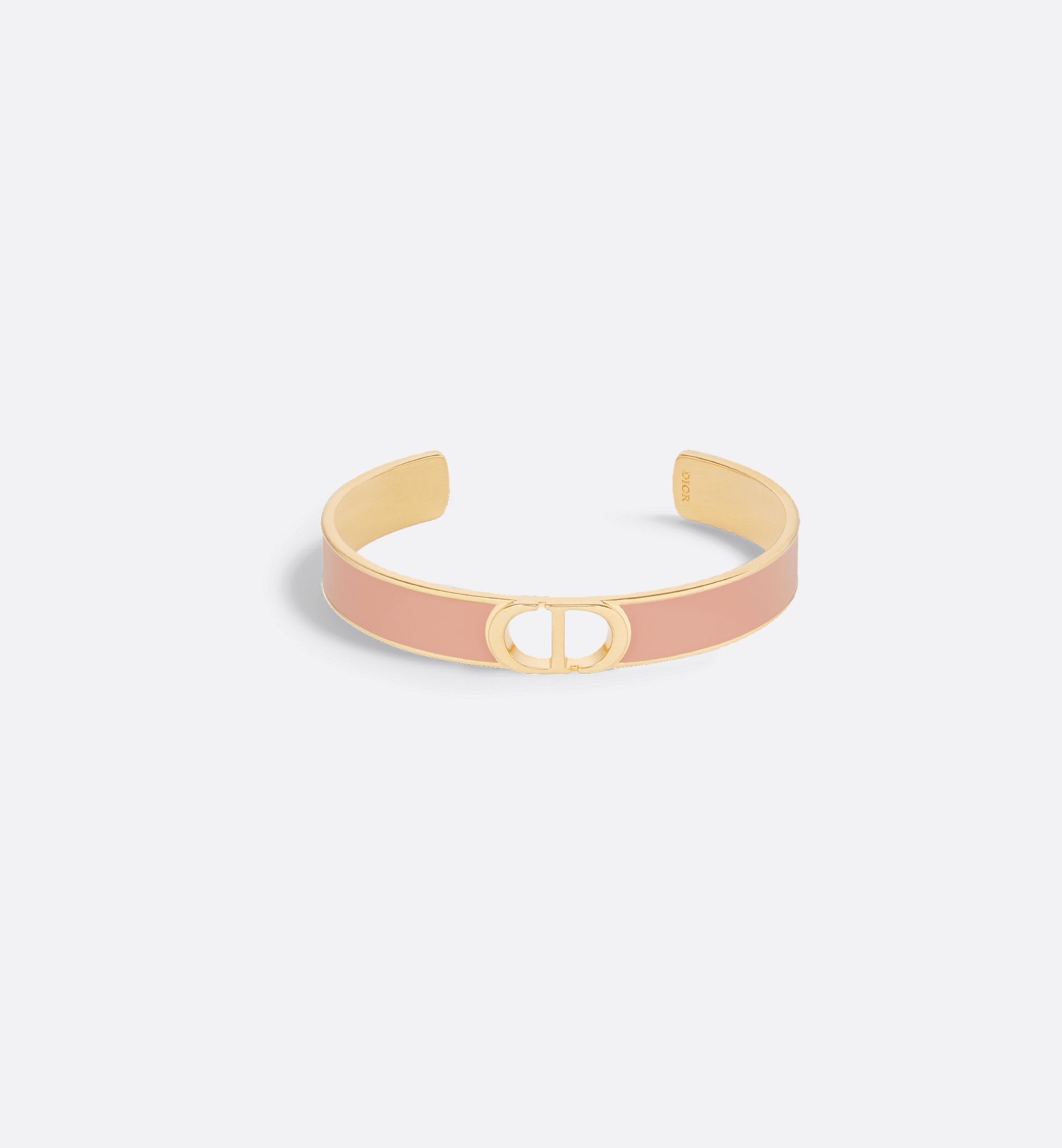 30 Montaigne Thin Bangle Gold-Finish Metal and Dawn Pink 30 Montaigne Thin Bangle Gold-Finish Metal and Dawn Pink