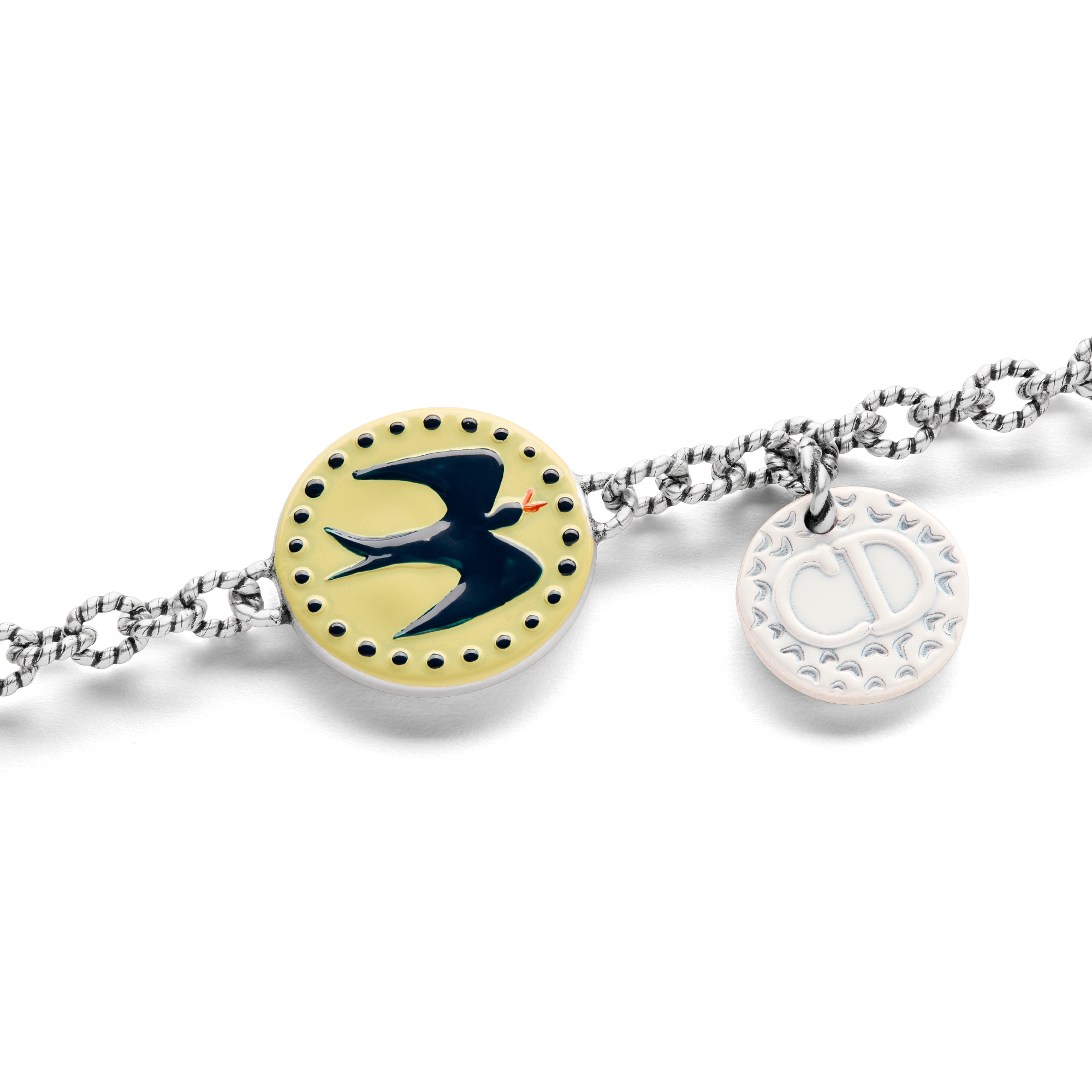 Bracciale donna in Argento rosè Lavorazione Tessuto