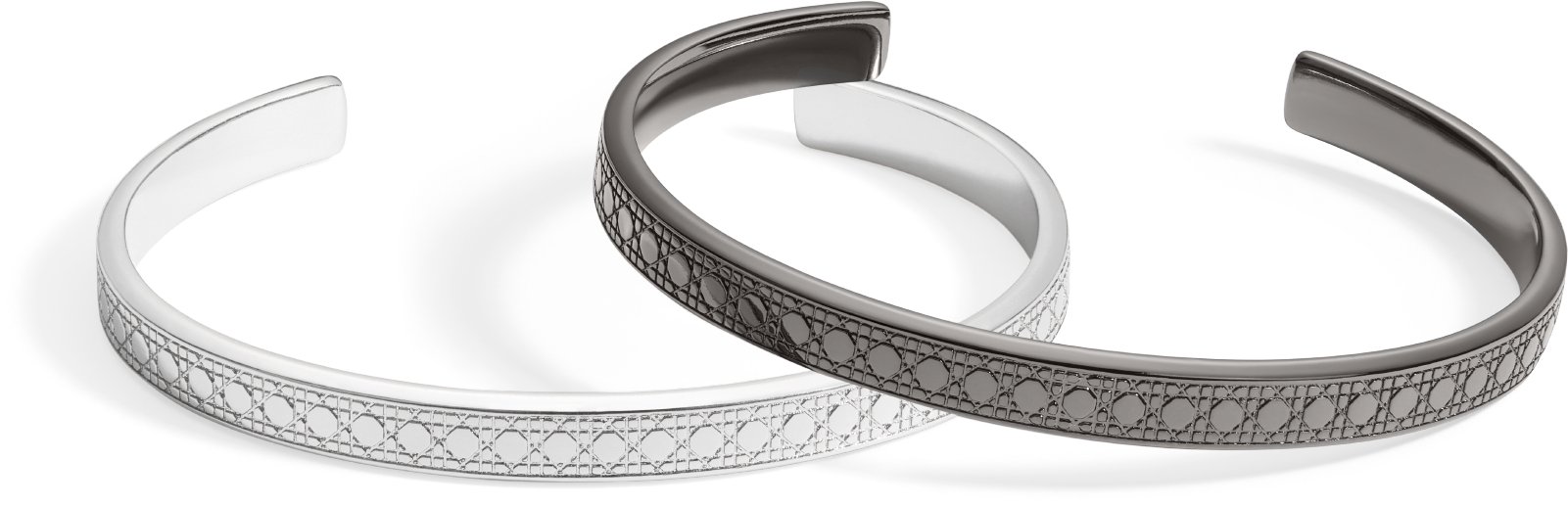 BY080專用樣2Y69本来080專用樣　31点　アクセサリー Cannage Bangle Set Silver- and Ruthenium-Finish Brass | DIOR