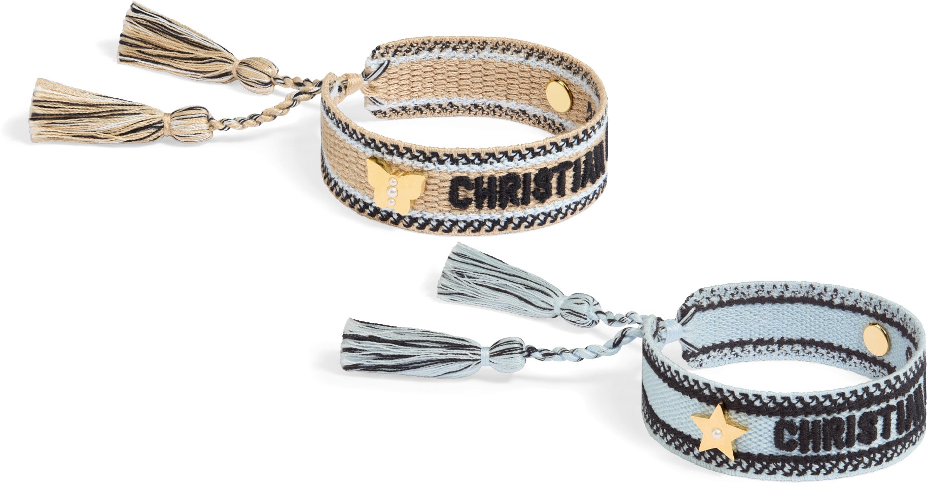 Set de bracelets Christian Dior Vue de face Vue de face