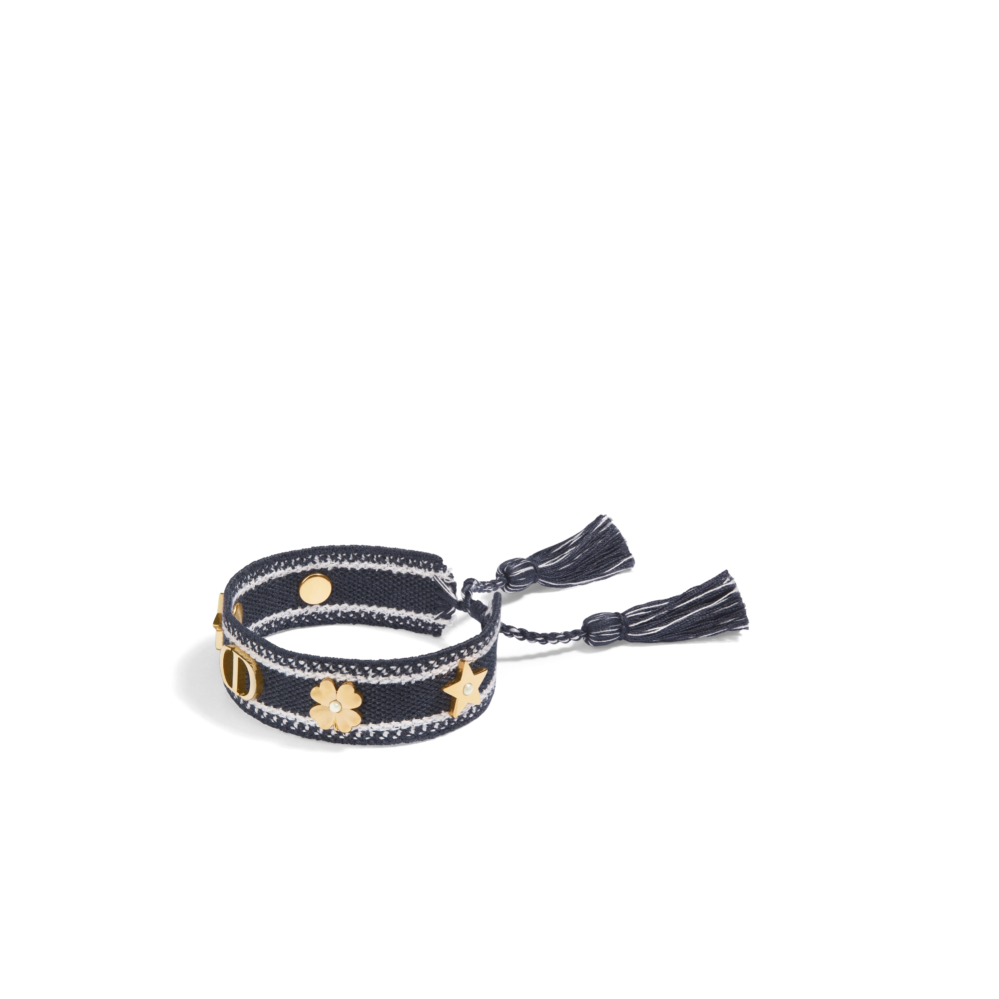 Bracciale cordino bluette zirconi perla Le Lune Glamour LGBR468.1
