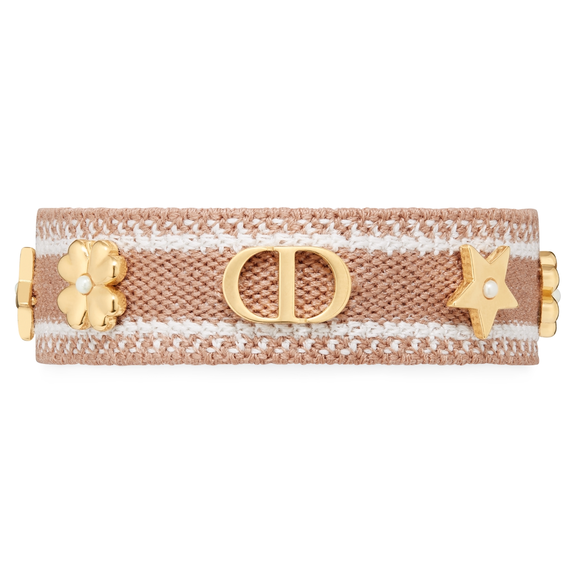 アクセサリー dior bracelet CHRISTIAN DIOR Cuff Bangle Bracelet Brass Tone CD Logo with