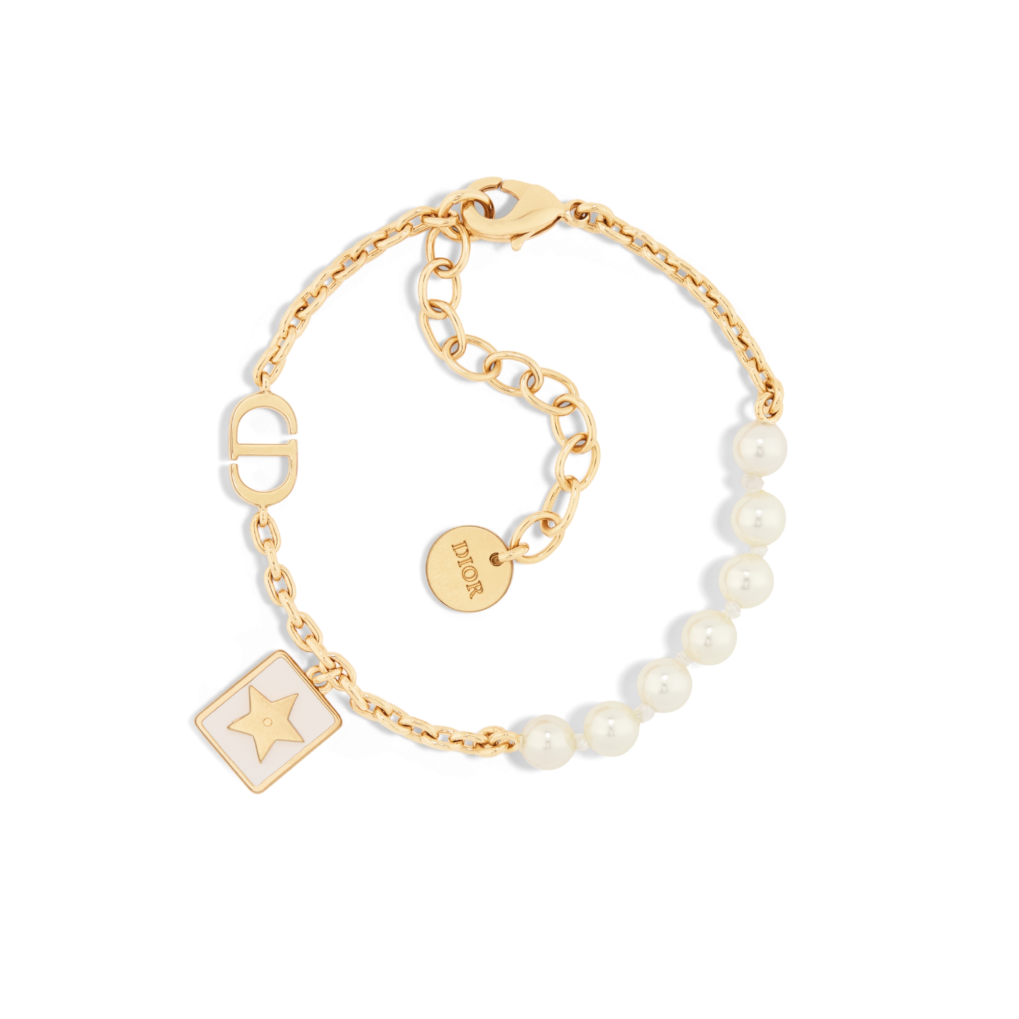 DIOR | Dior Lucky Cards ブレスレット メタル・レジンパール・ラッカー