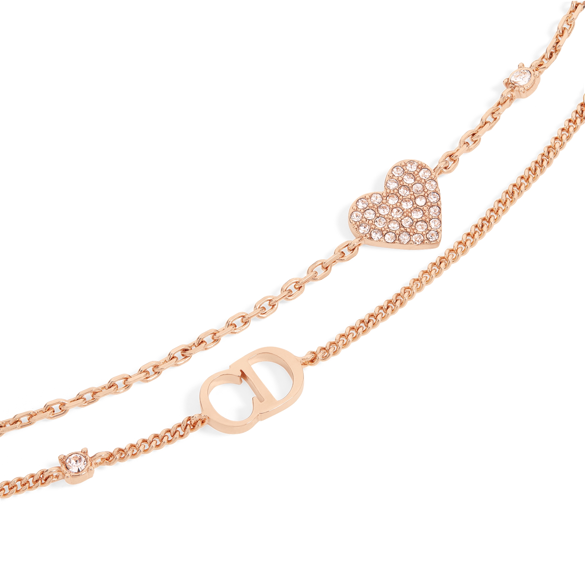 Clair D Lune ブレスレット メタル & クリスタル E09