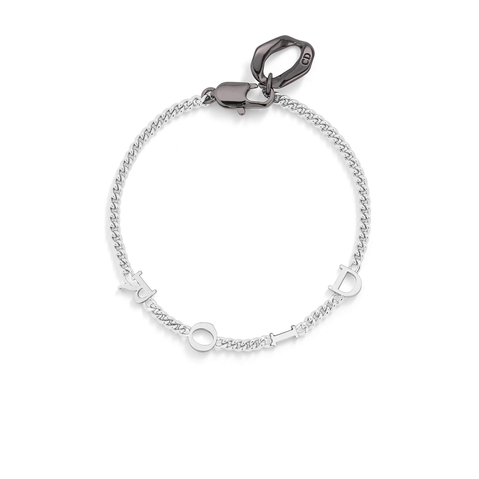 Dior Contrast Chain Link Bracelet