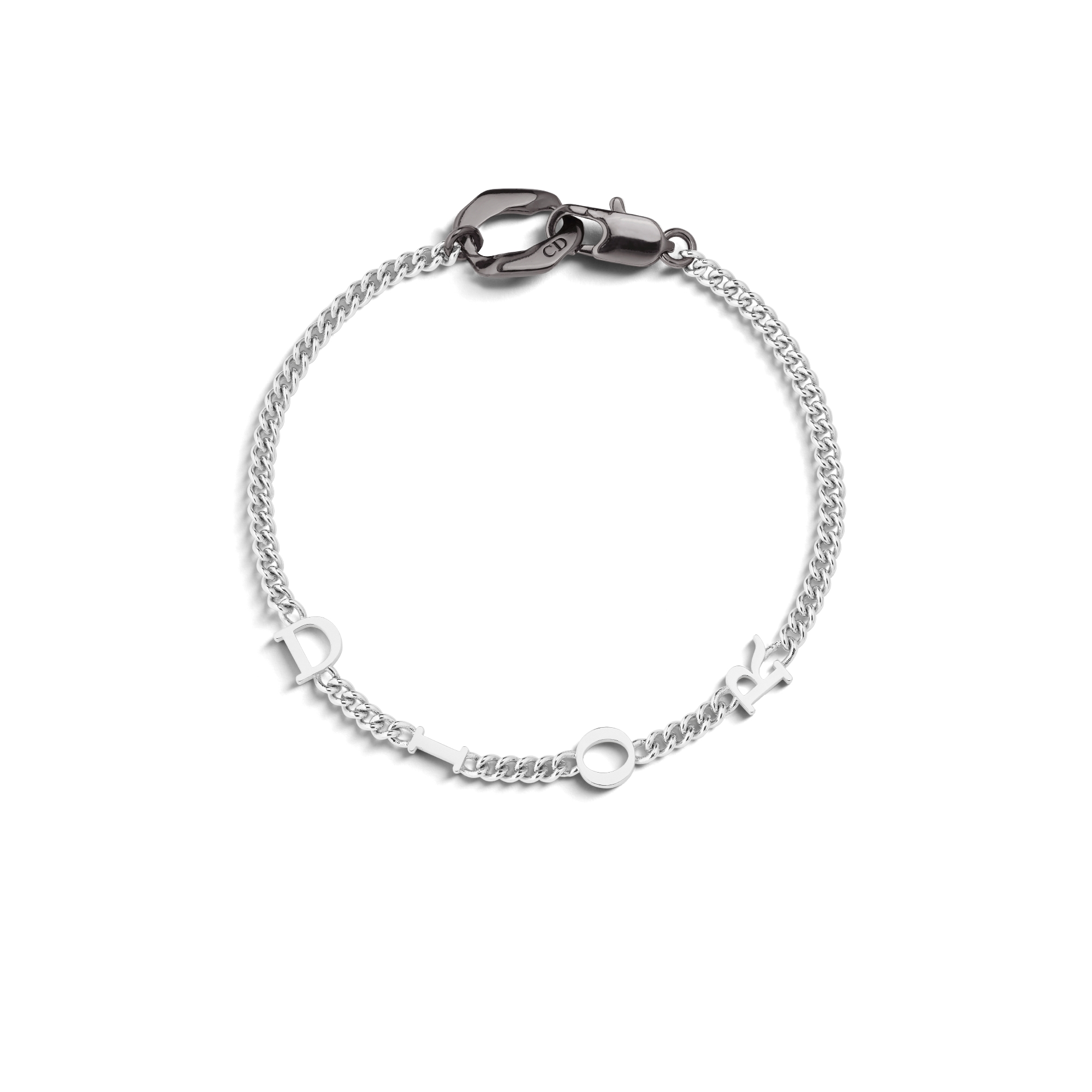 Dior Contrast Chain Link Bracelet