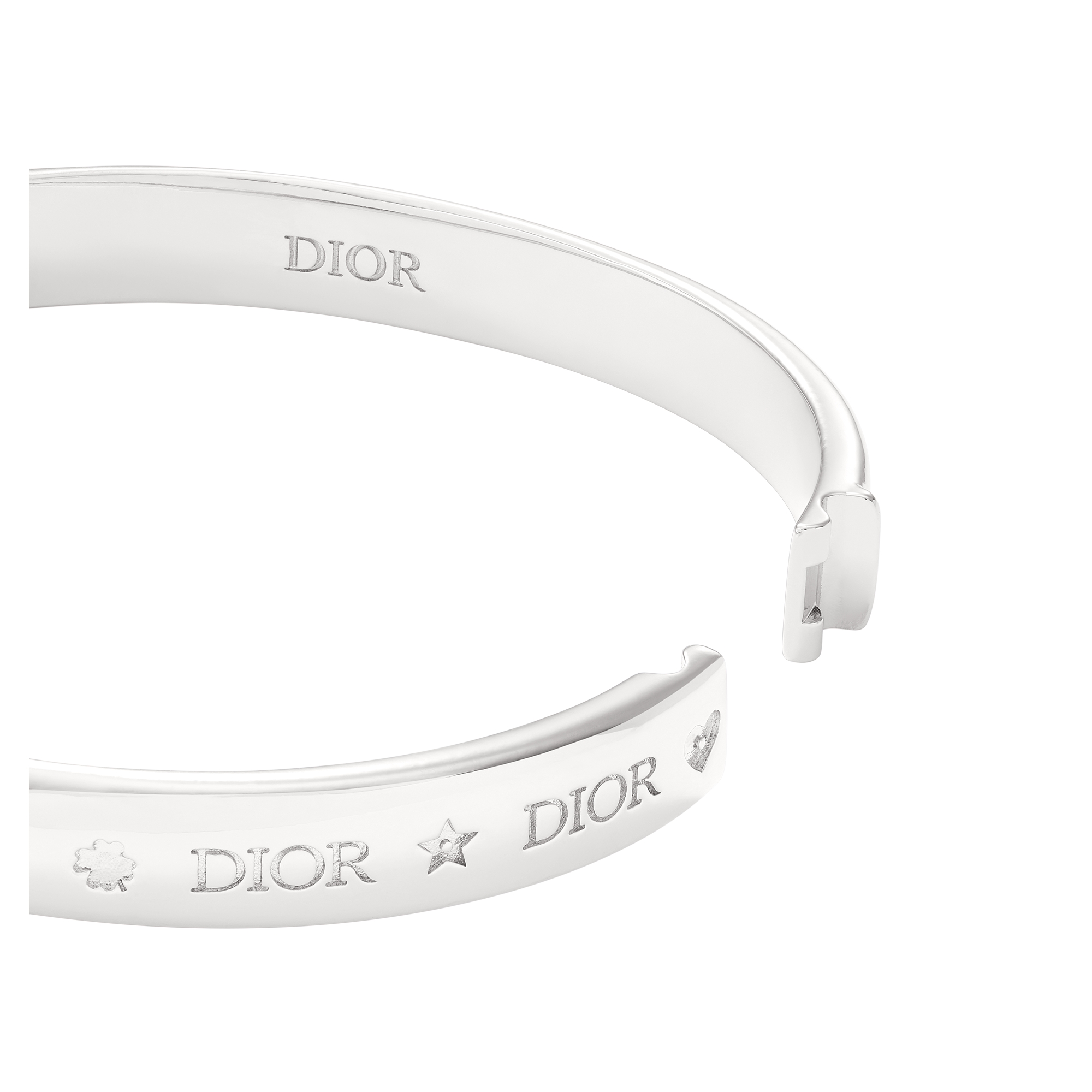 Dior Trésor Bangle Silver-Finish Metal E09