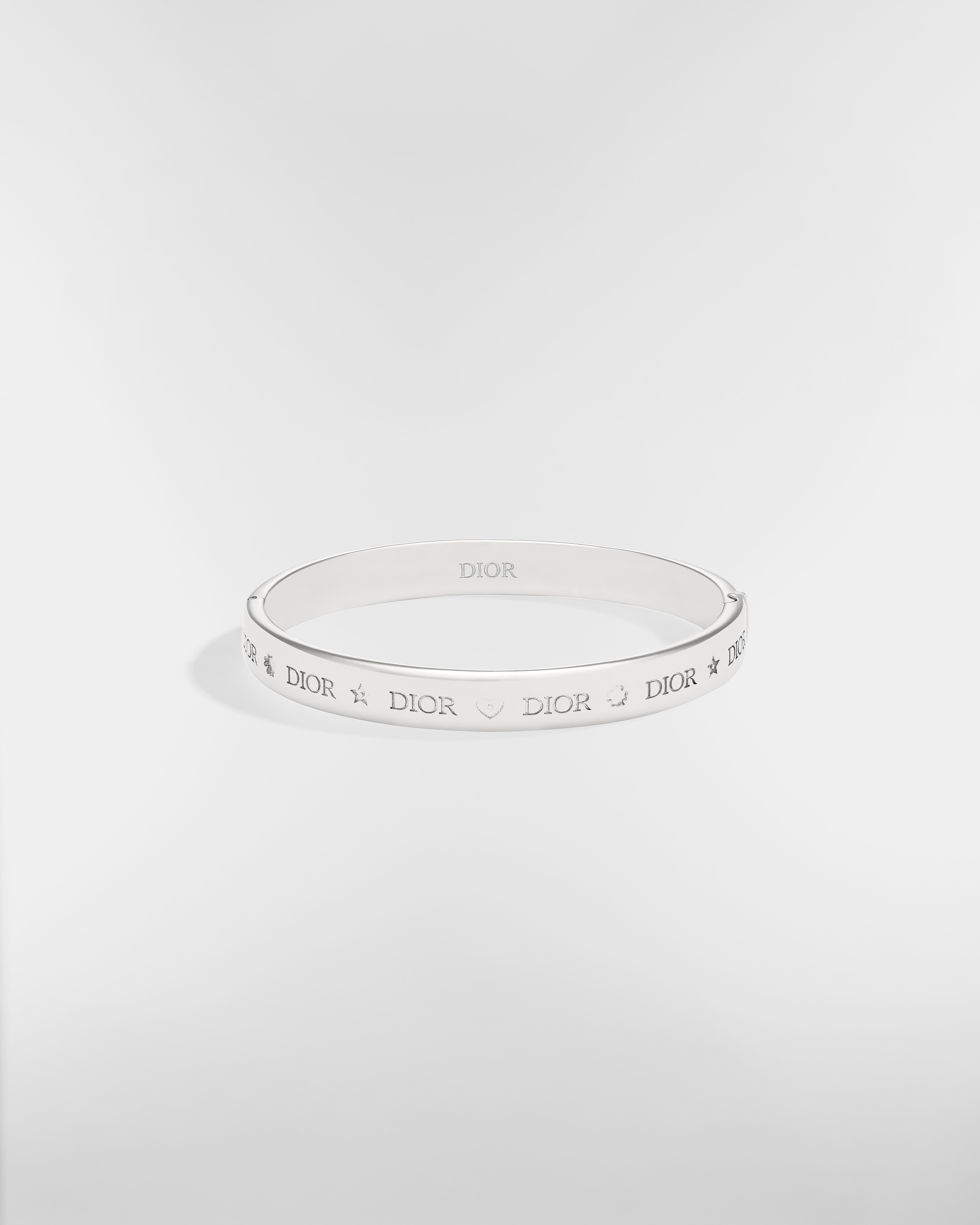 Dior Trésor Armreif Metall mit Silber-Finish E01