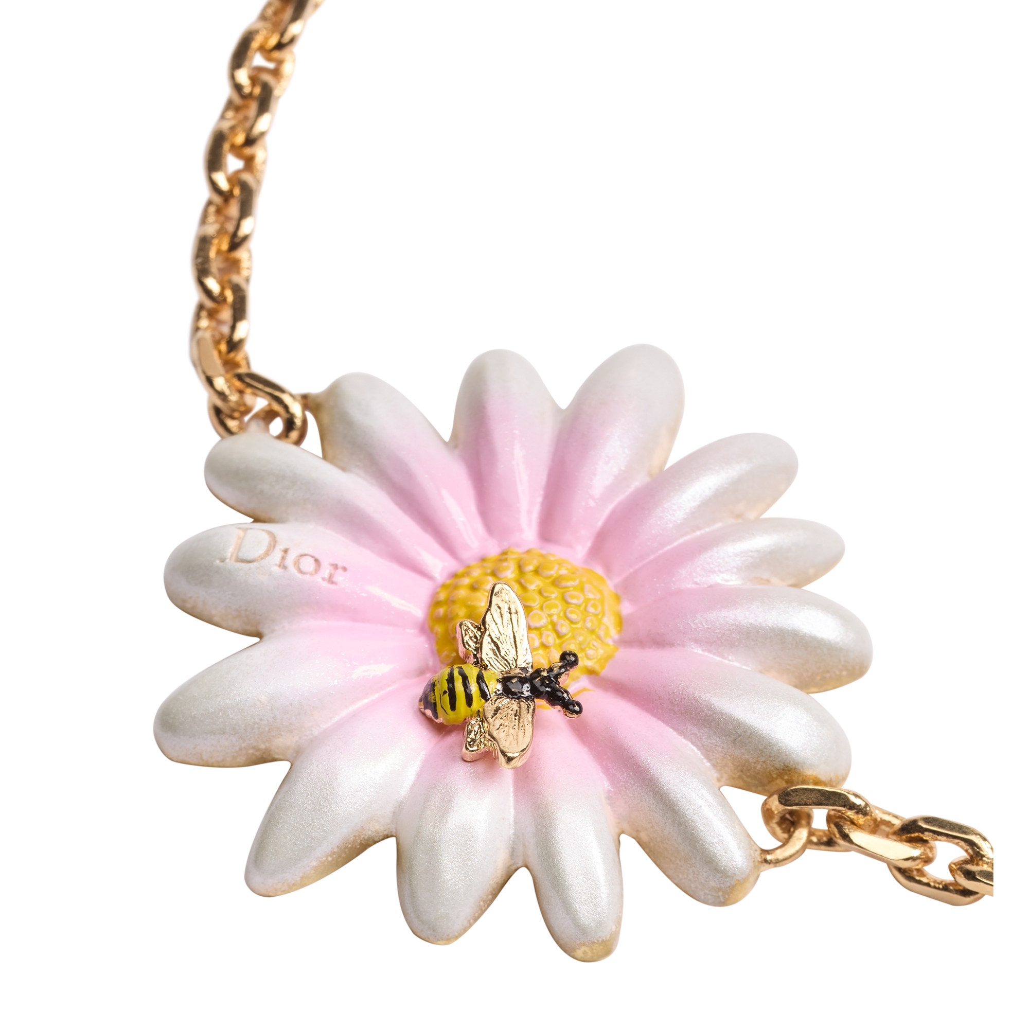 Dior Daisy Bracelet Gold-Finish Metal and Multicolor Lacquer E09