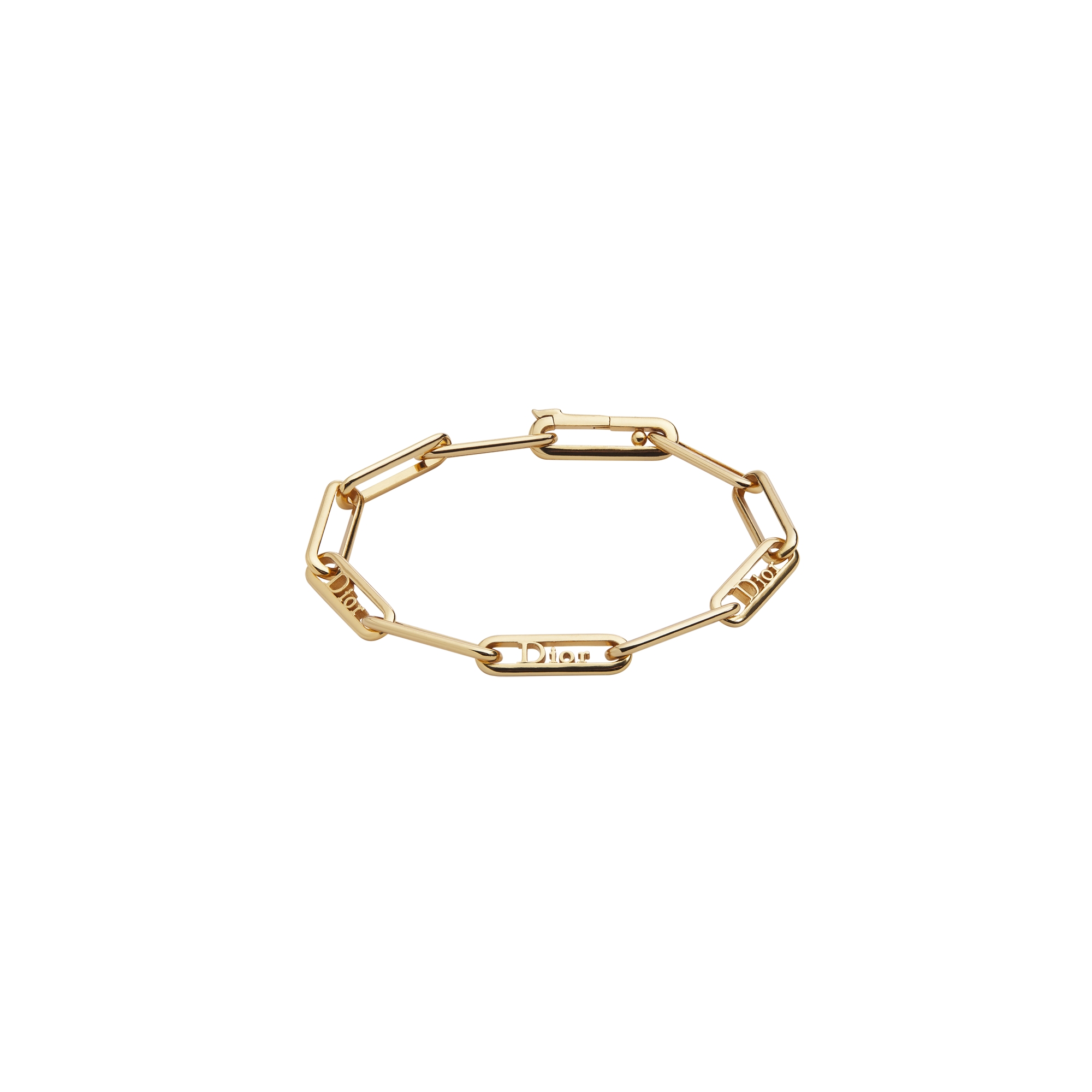 Dior Link Bracelet Gold-Finish Metal | DIOR