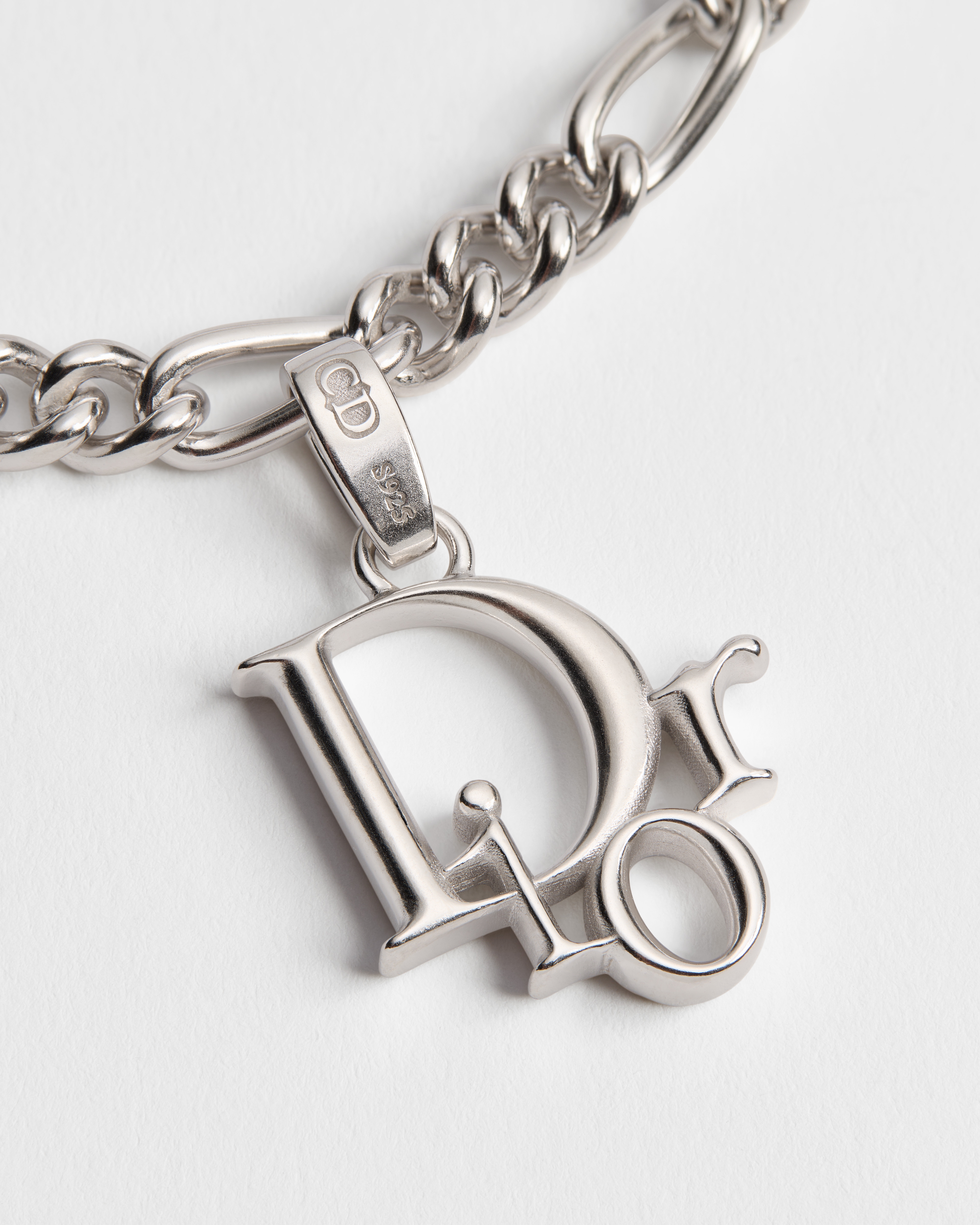 Dior Charms Chain Link Bracelet Silver | DIOR