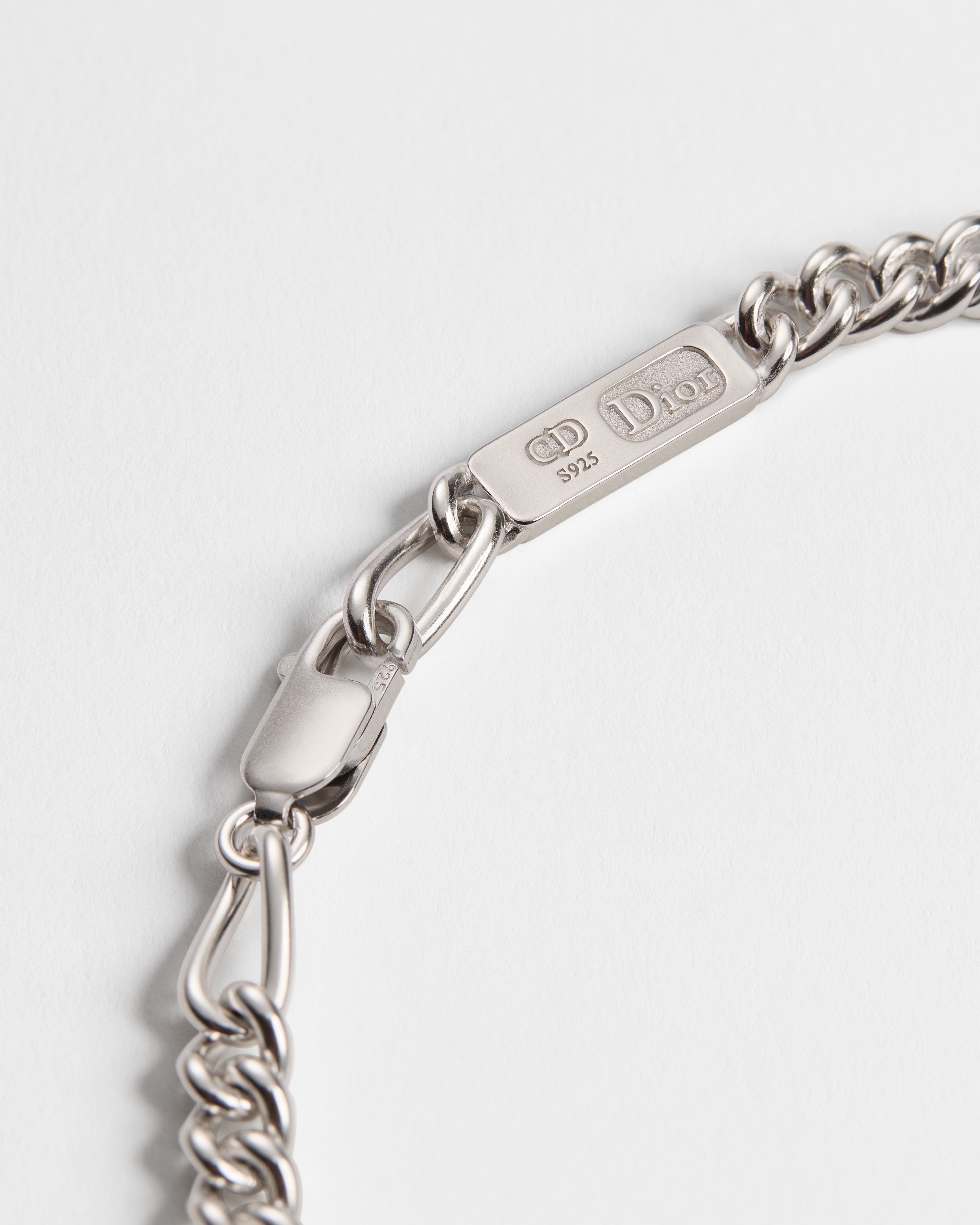 Dior Charms Chain Link Bracelet Silver | DIOR