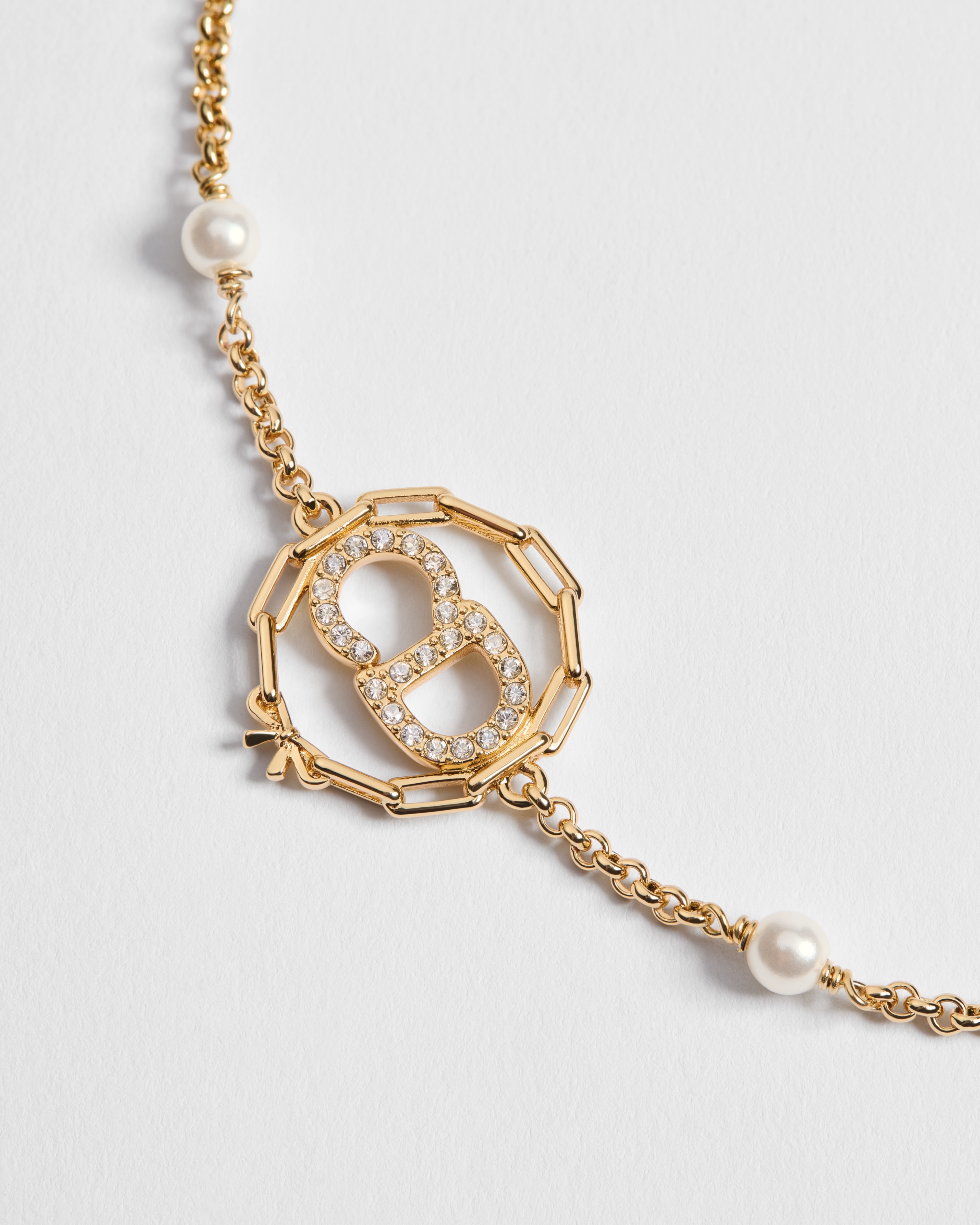 CD Circle Chain Bracelet