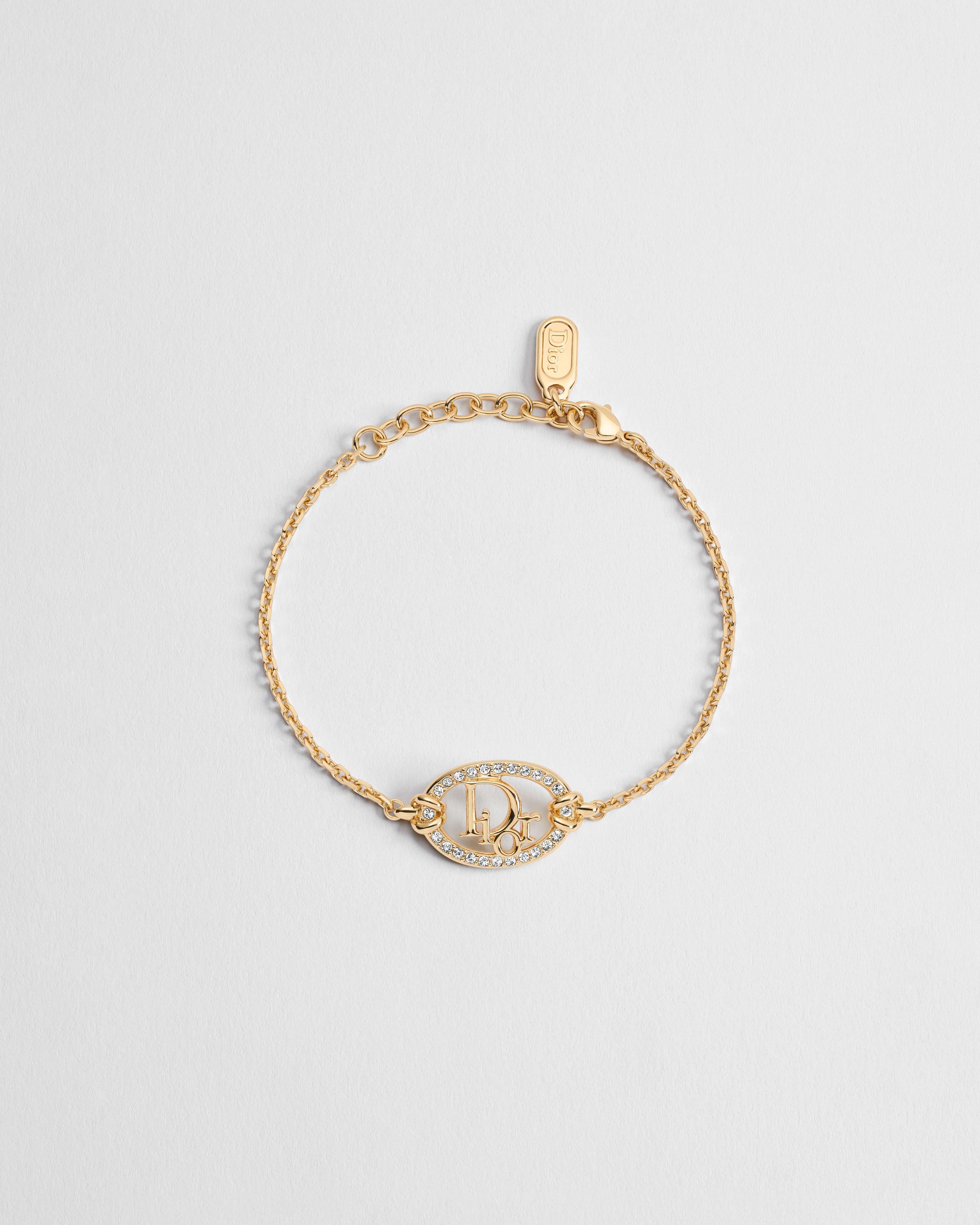 Dior Oblique ブレスレット メタル & クリスタル E01