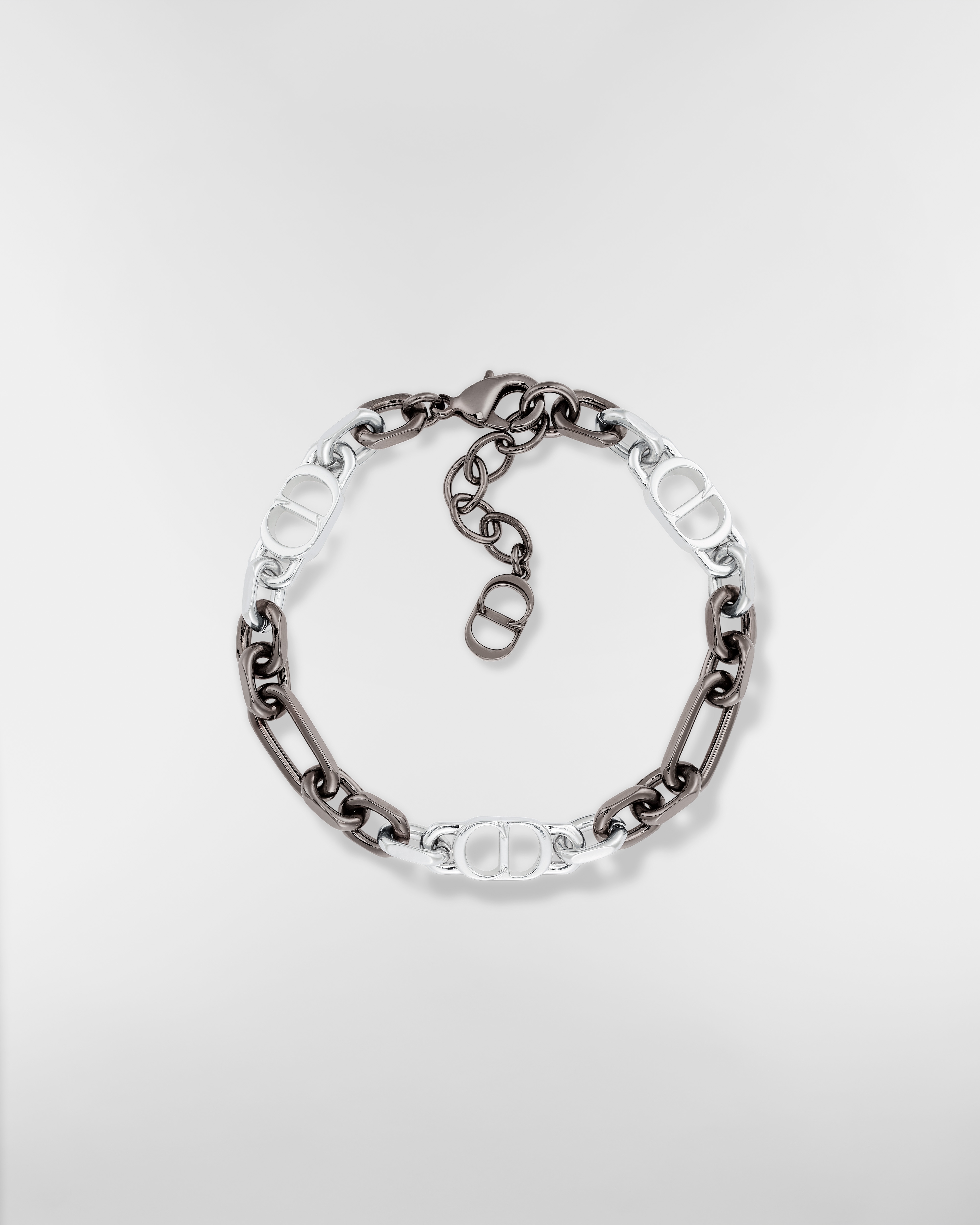 CD Icon チェーンリンク ブレスレット 真鍮 E01