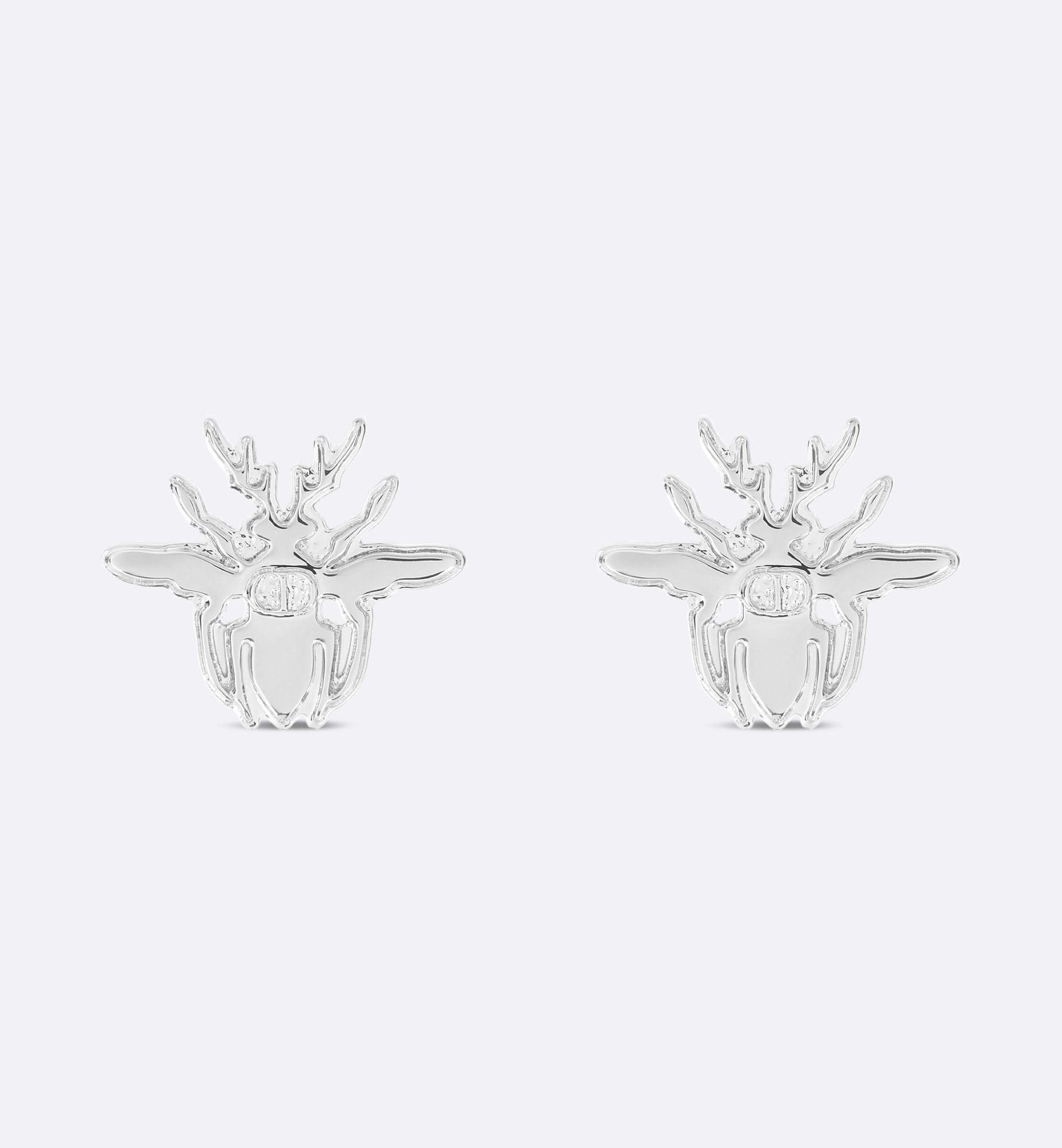 CD Icon Cufflinks Silver and Black Resin | DIOR CD Icon Cufflinks Silver and Black Resin | DIOR