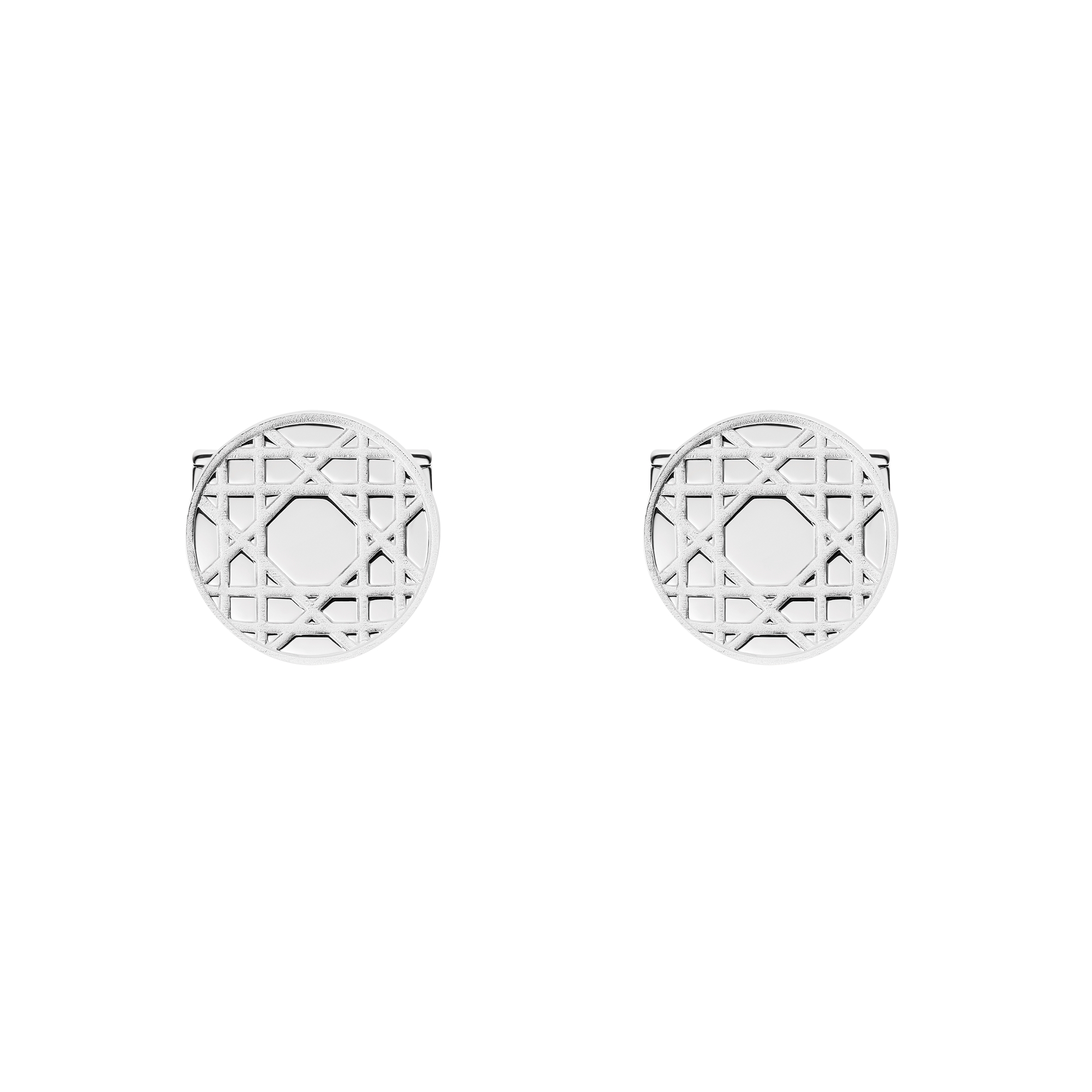 Dior Icons Cannage Cufflinks Silver E01