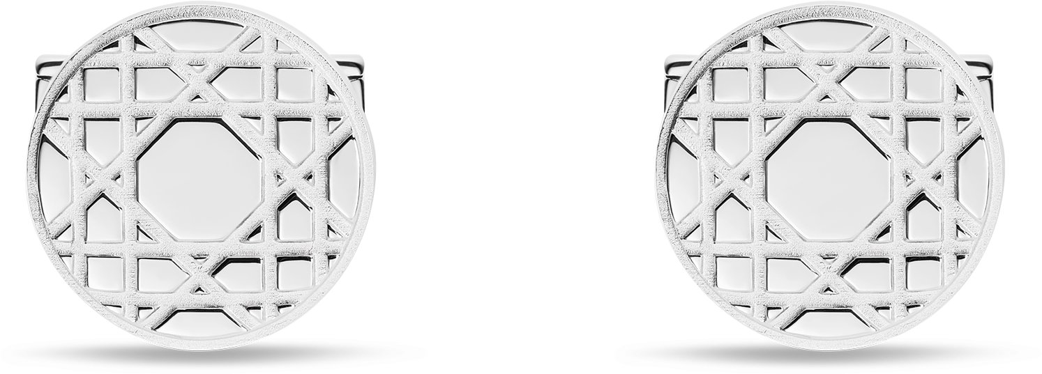 Dior Icons Cannage Cufflinks aria_man_viewcode_e01