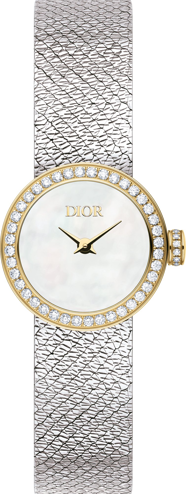 La Mini D de Dior Satine Top shot view