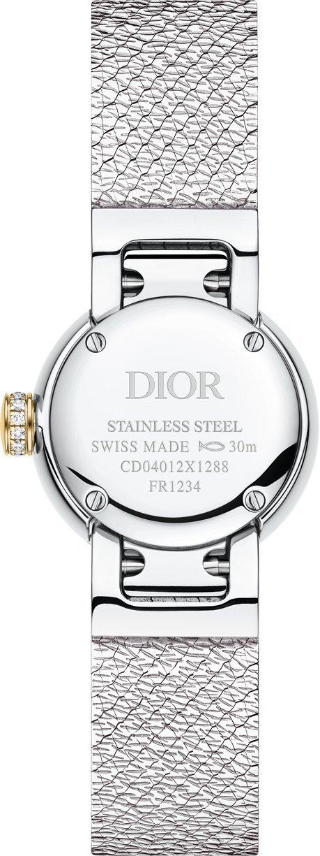 La Mini D de Dior Satine Unfolded view
