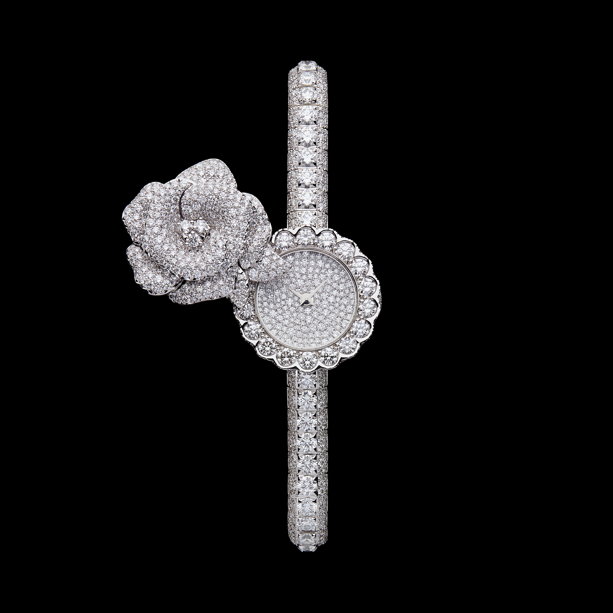 La D de Dior Précieuse à Secret Rose Ø 21 MM, Quartz Movement E01