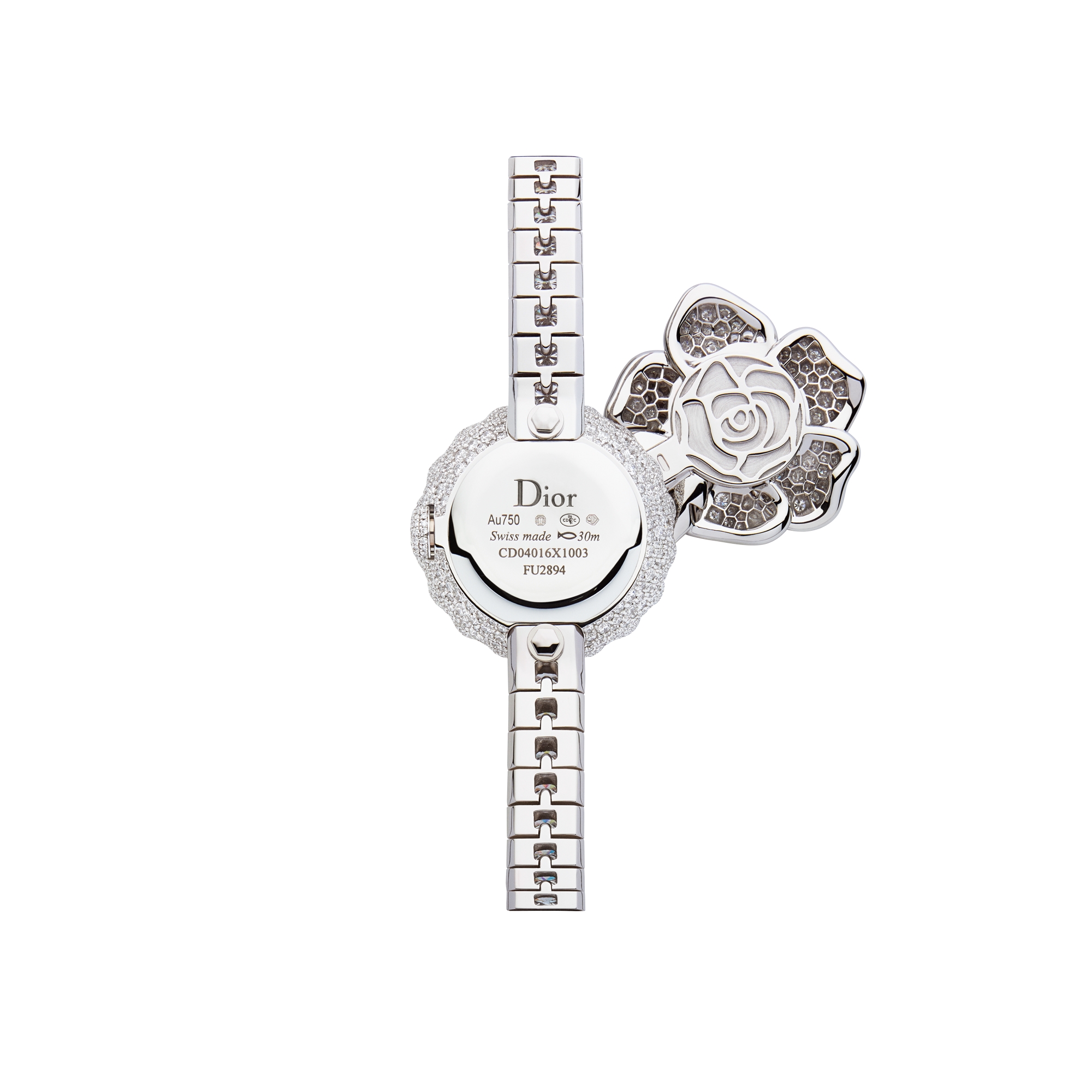 La D de Dior Précieuse à Secret Rose Ø 21 MM, Quartz Movement E13